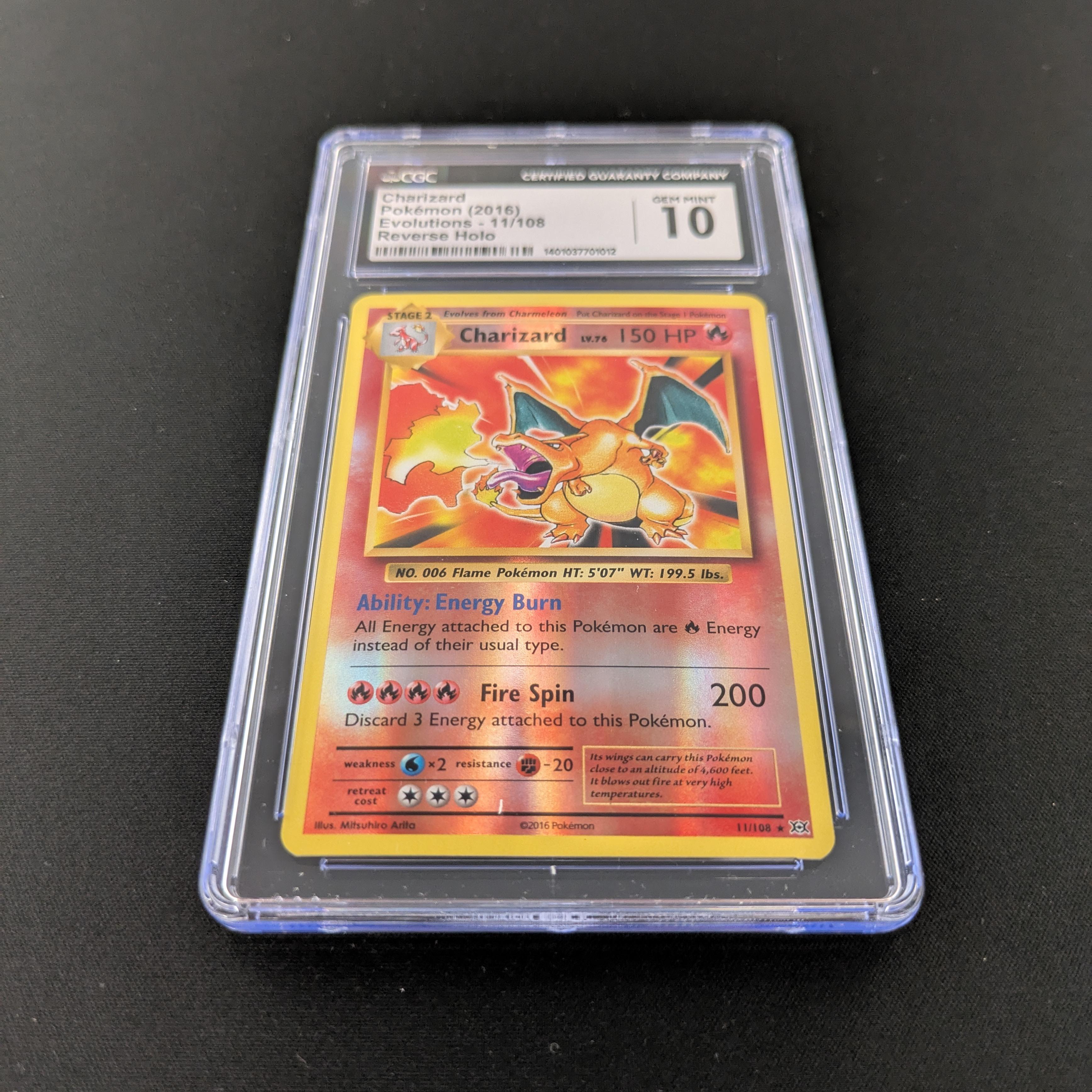 PTCG Singles - Charizard (EVO 11) - Evolutions -