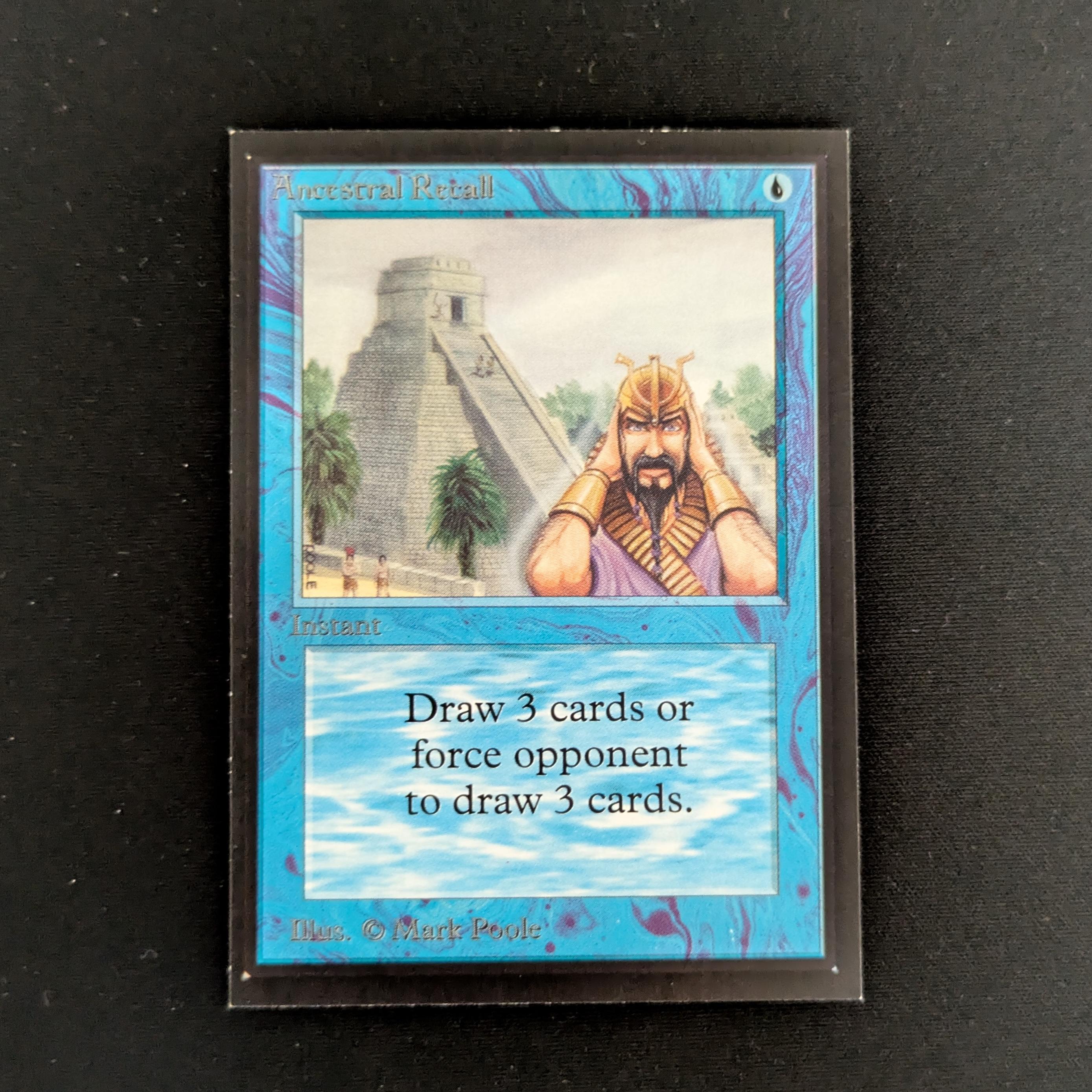 MTG Singles - Ancestral Recall - International Edition - EX - 26748