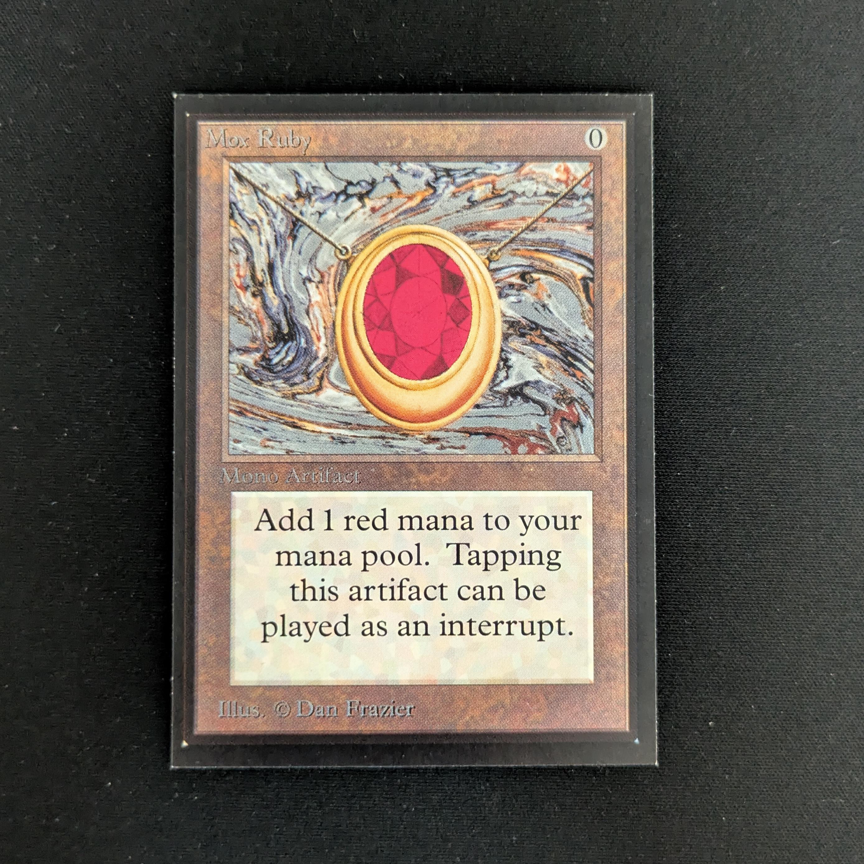 MTG Singles - Mox Ruby - International Edition - NM - 26755