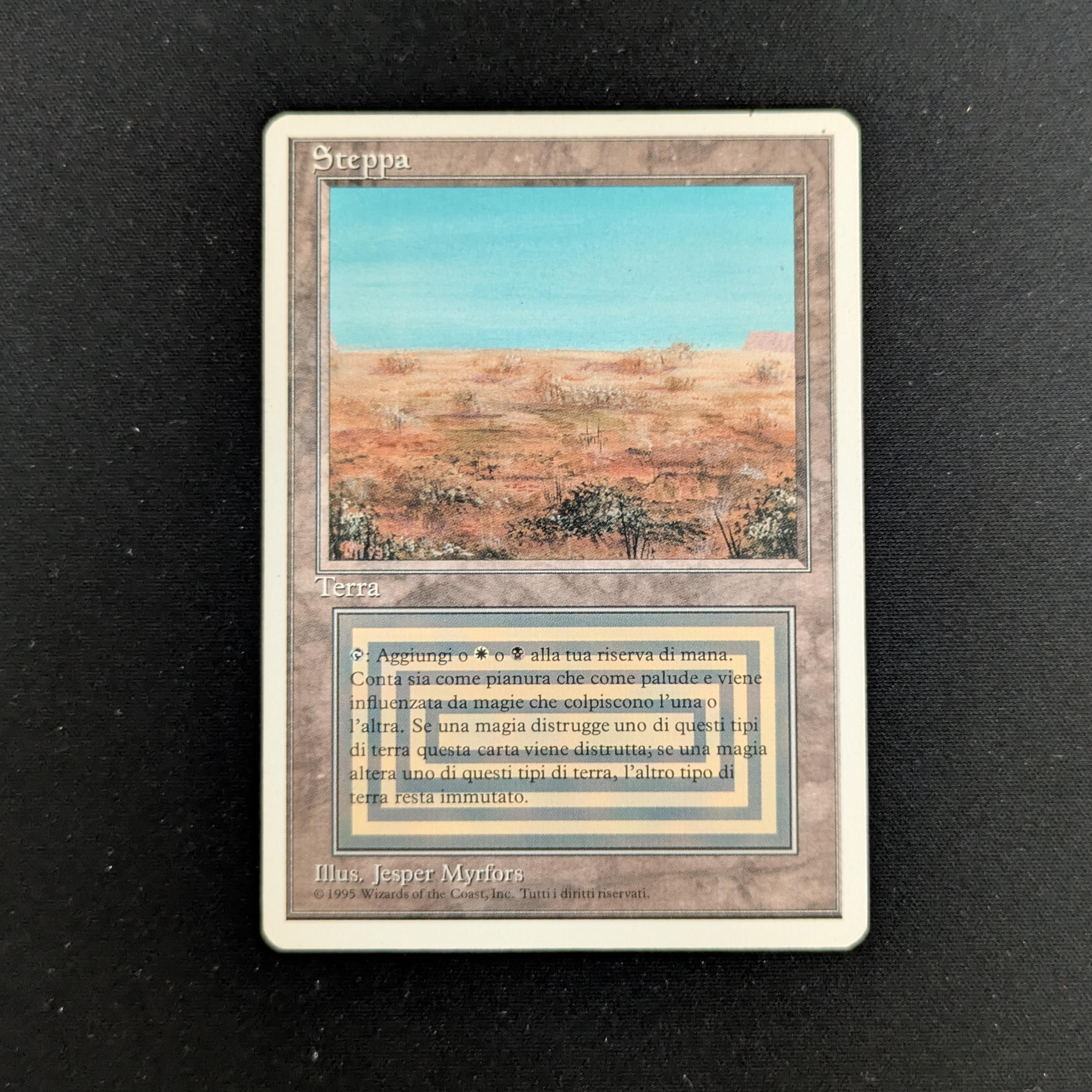 MTG Singles - Scrubland - Foreign White Bordered - Italian - GD - 26759