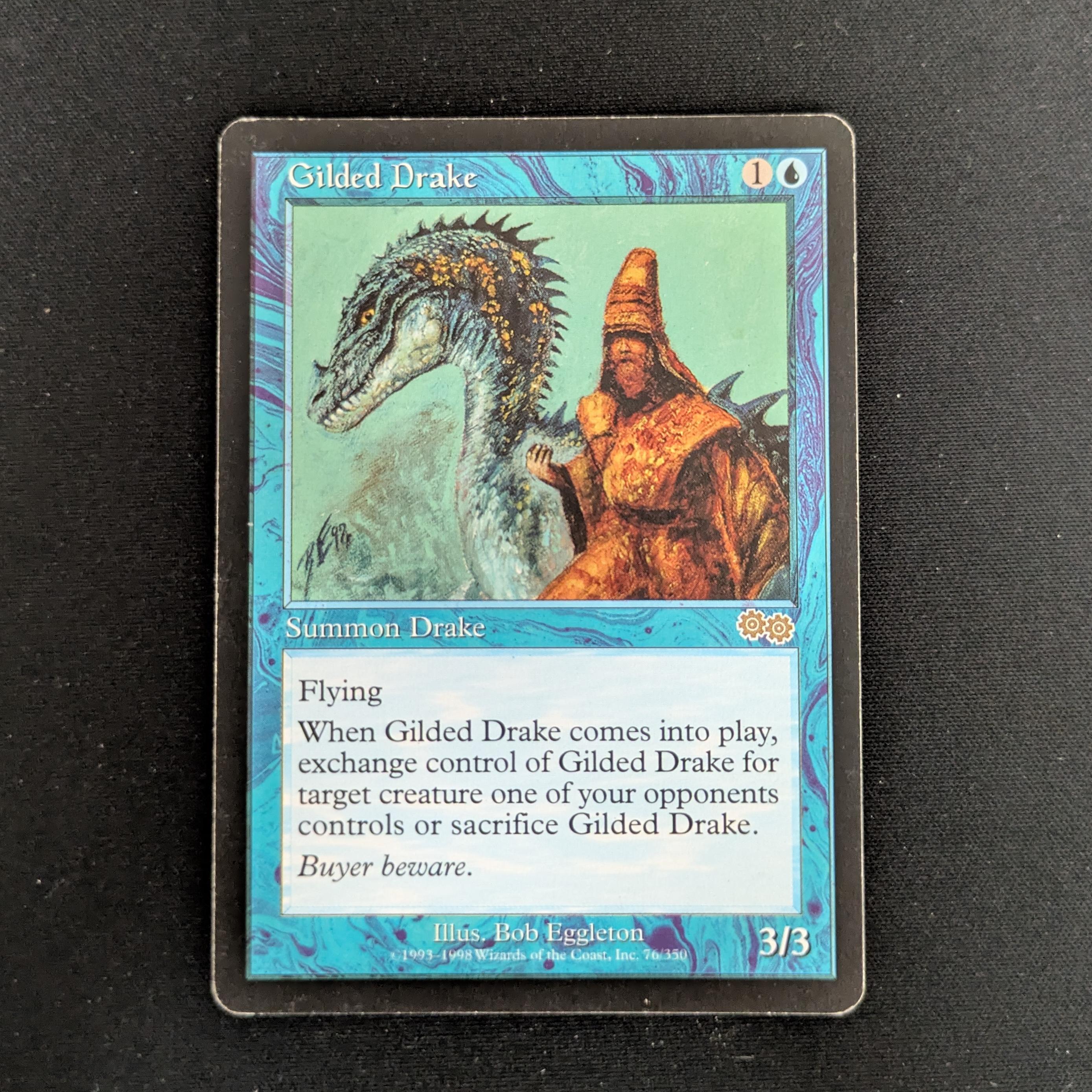 MTG Singles - Gilded Drake - Urza's Saga - English - GD - 26767