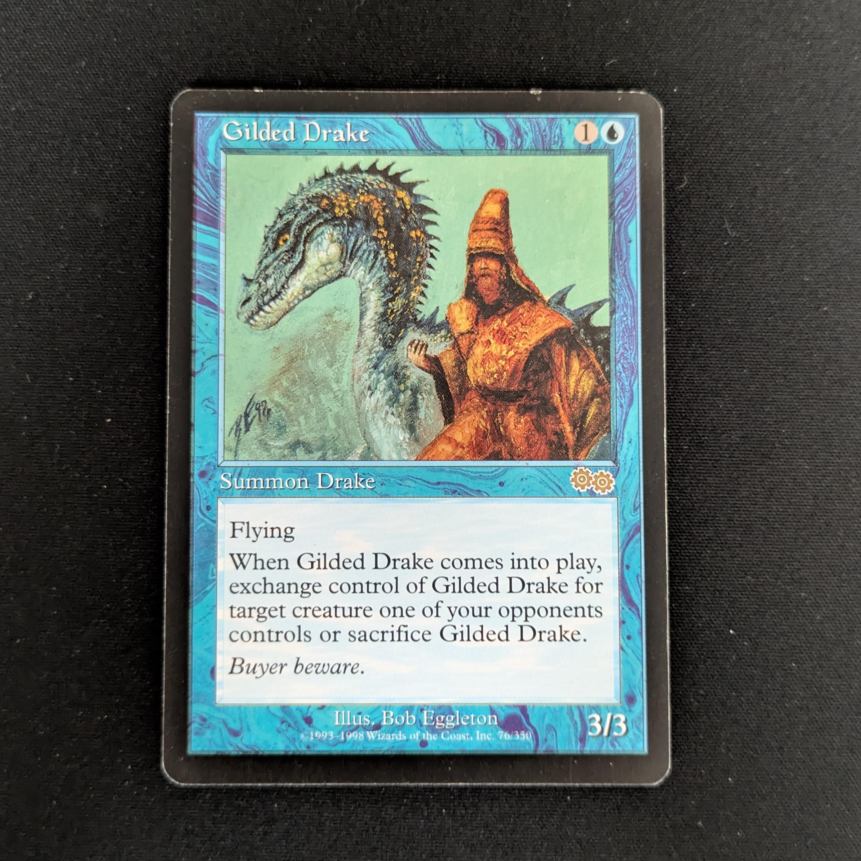 MTG Singles - Gilded Drake - Urza's Saga - English - GD - 26768