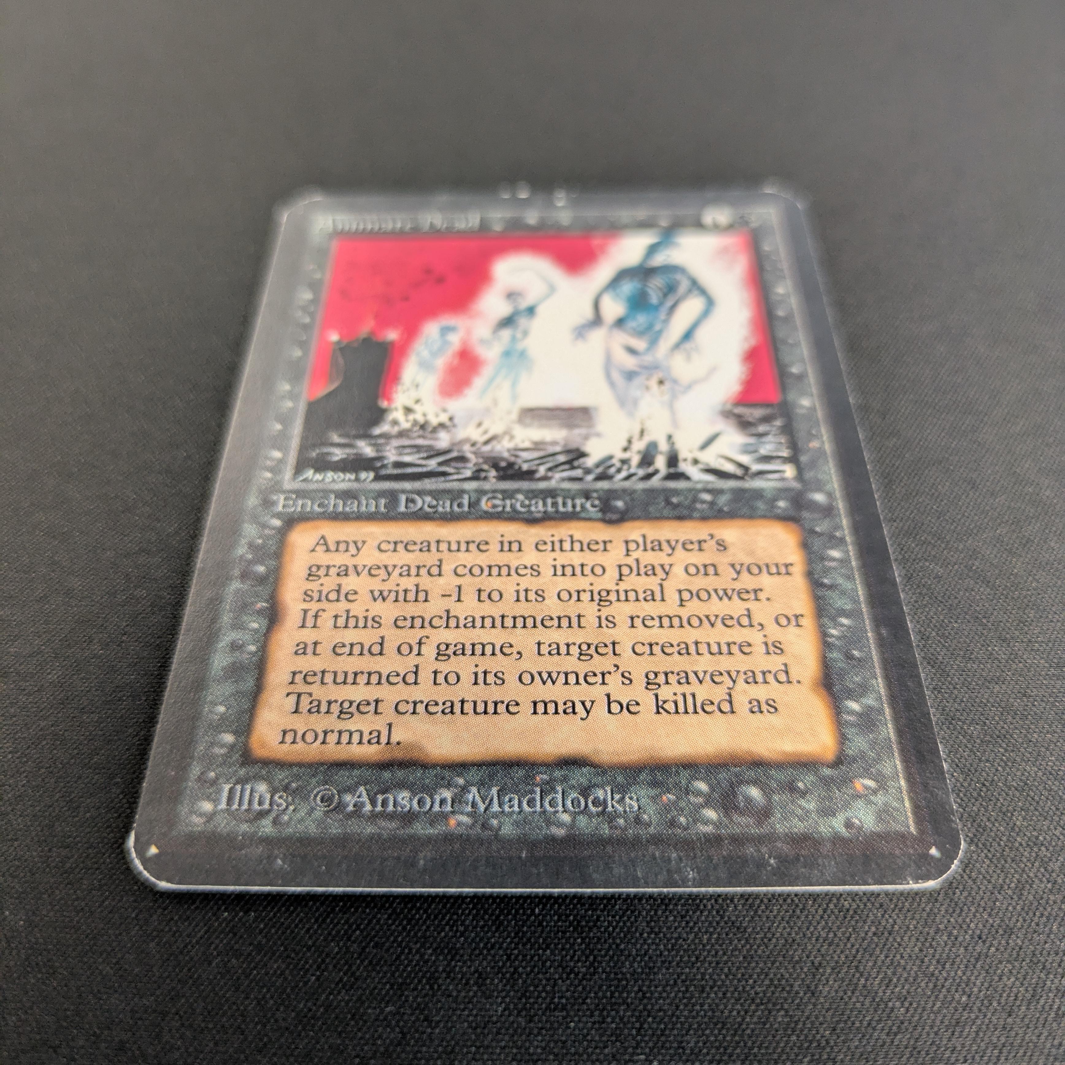 MTG Singles - Animate Dead - Alpha -