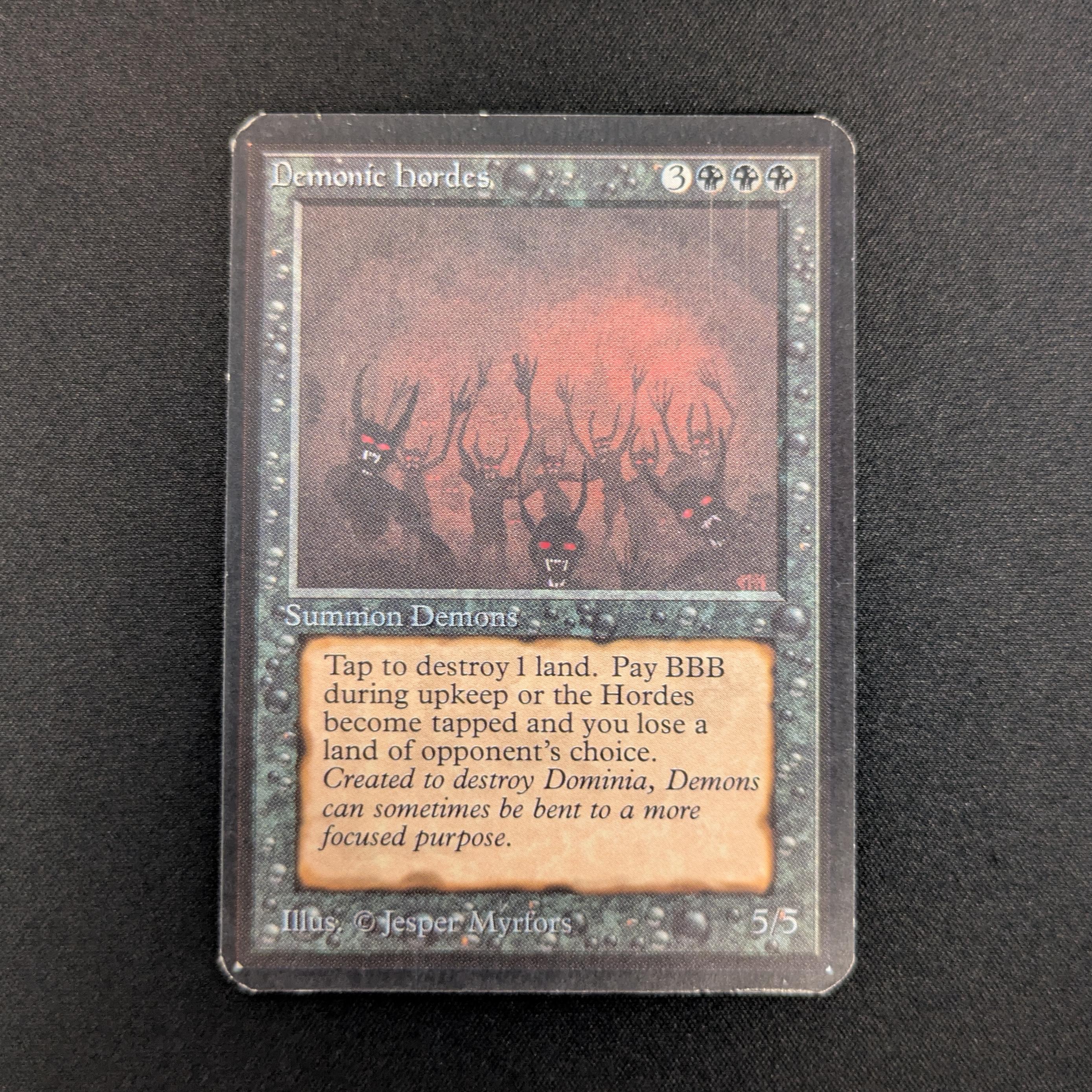 MTG Singles - Demonic Hordes - Alpha - EX - 26884