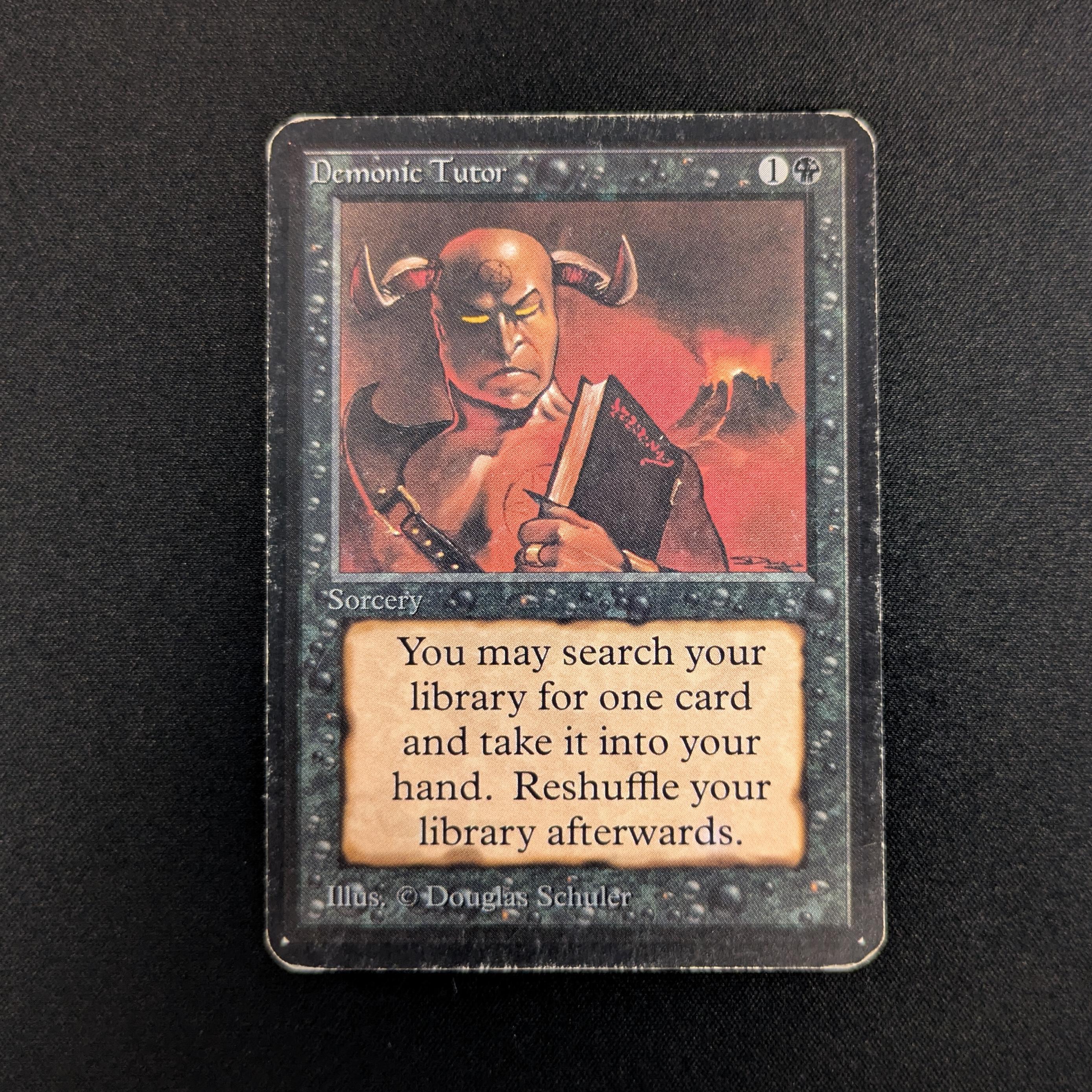 MTG Singles - Demonic Tutor - Alpha - PL - 26886