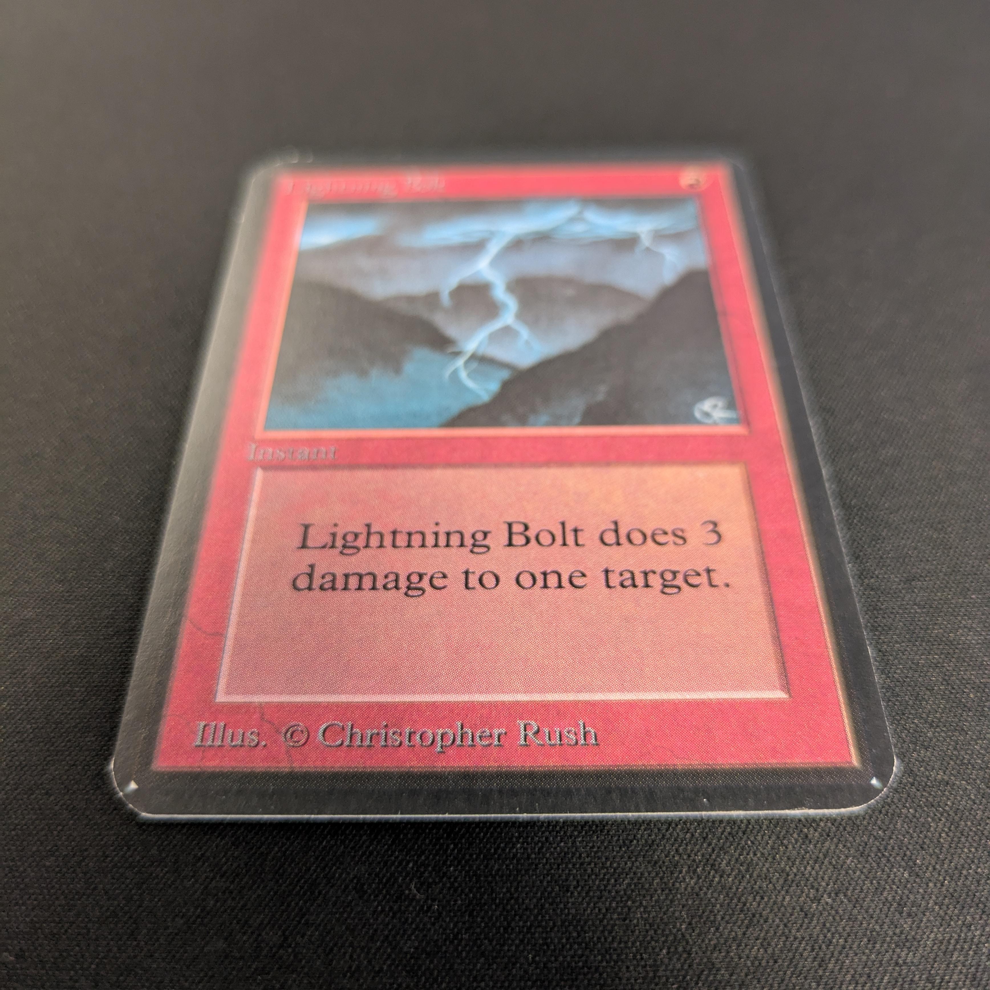 MTG Singles - Lightning Bolt - Alpha -