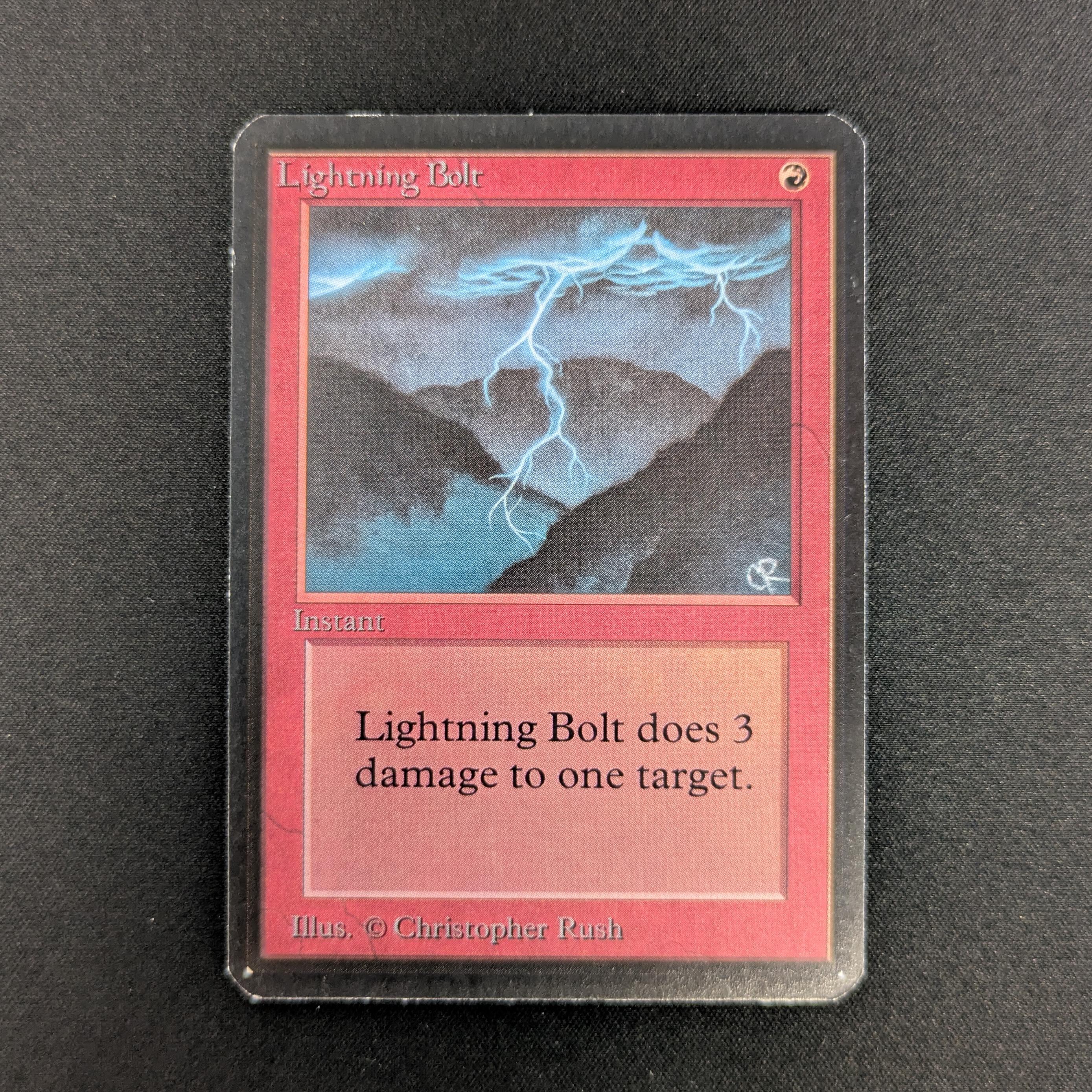 MTG Singles - Lightning Bolt - Alpha - EX - 26911