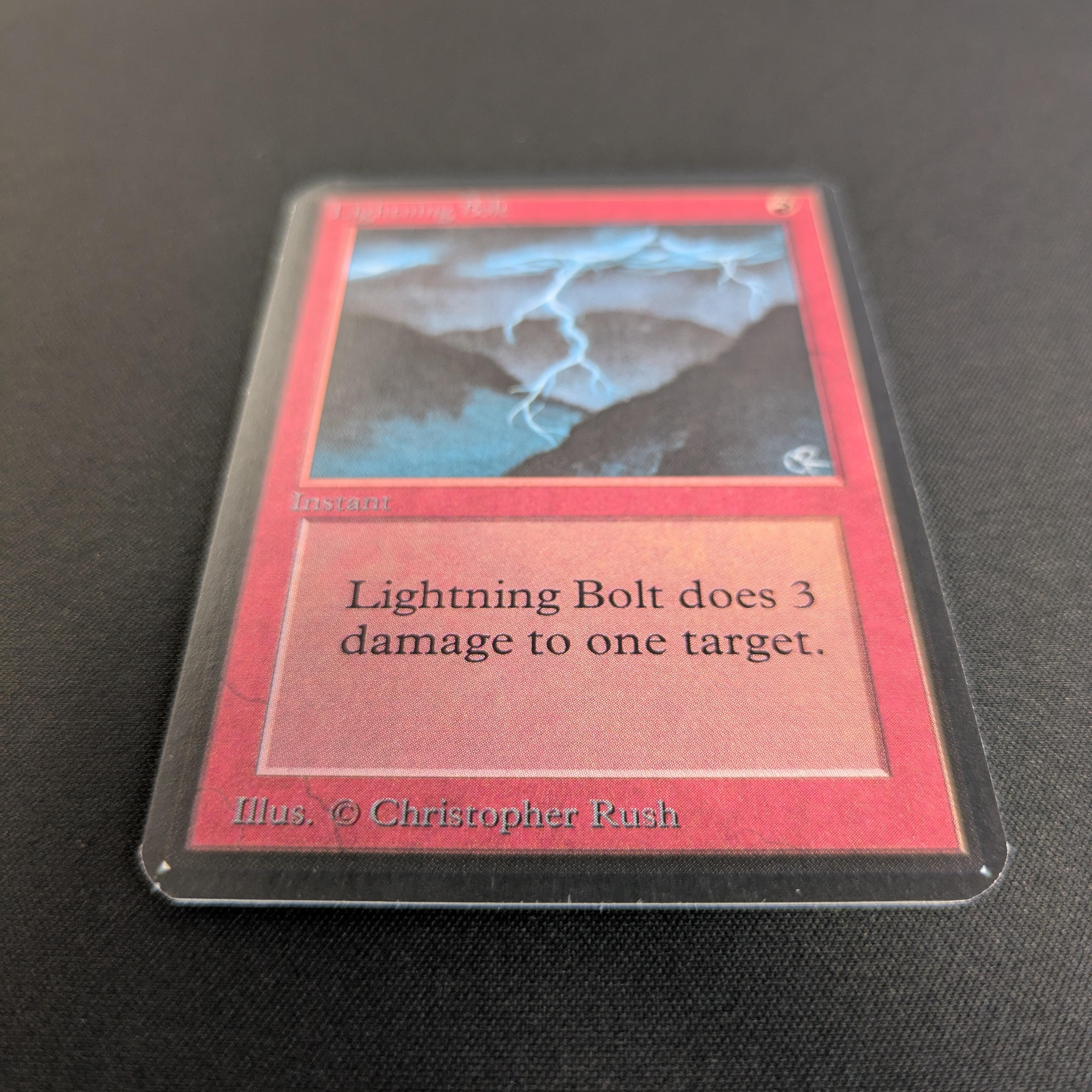 MTG Singles - Lightning Bolt - Alpha -