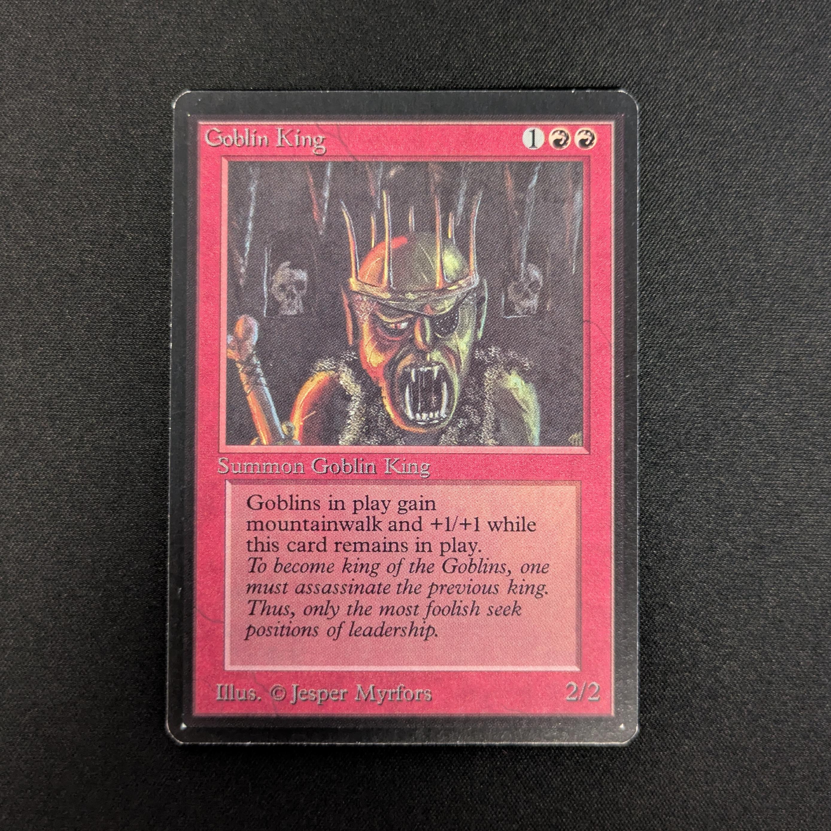 MTG Singles - Goblin King - Beta - EX - 26949