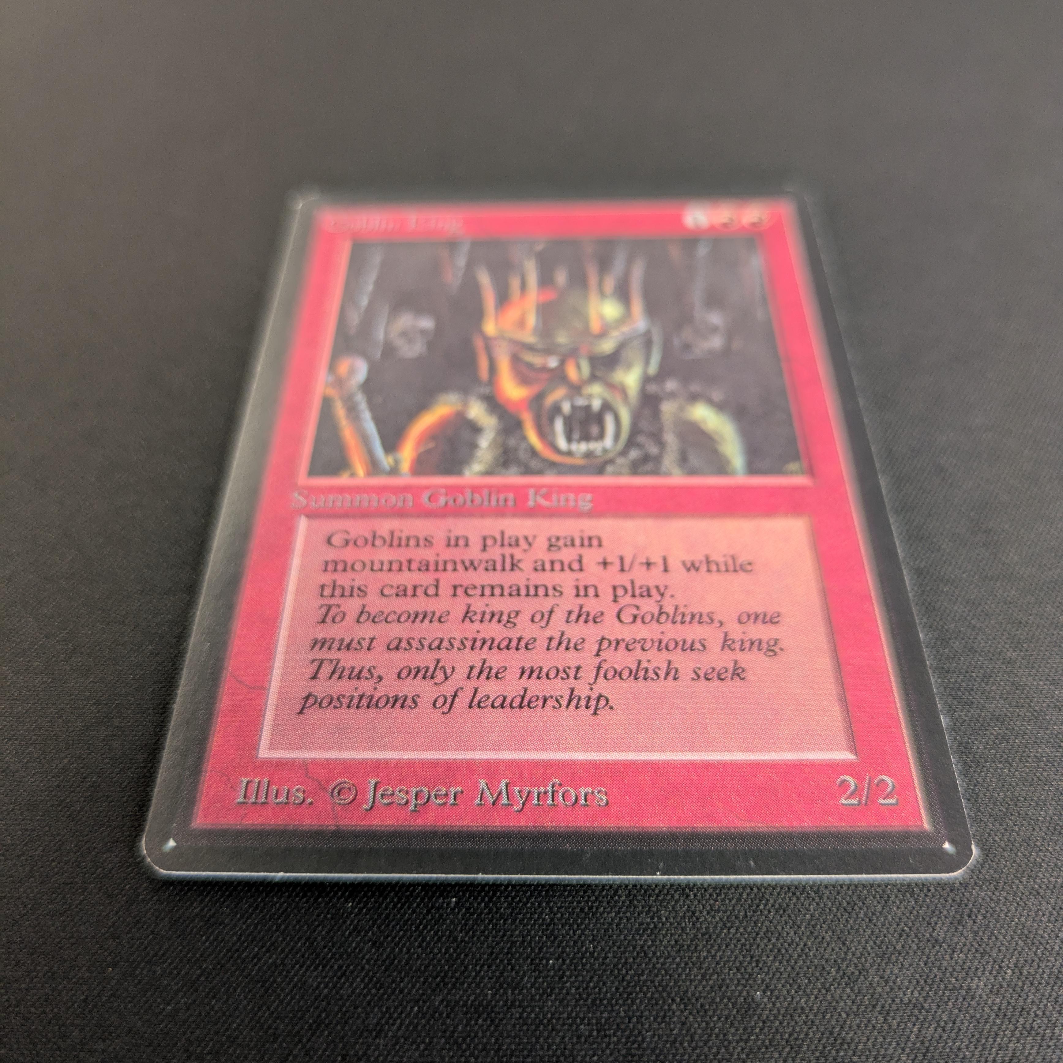 MTG Singles - Goblin King - Beta -