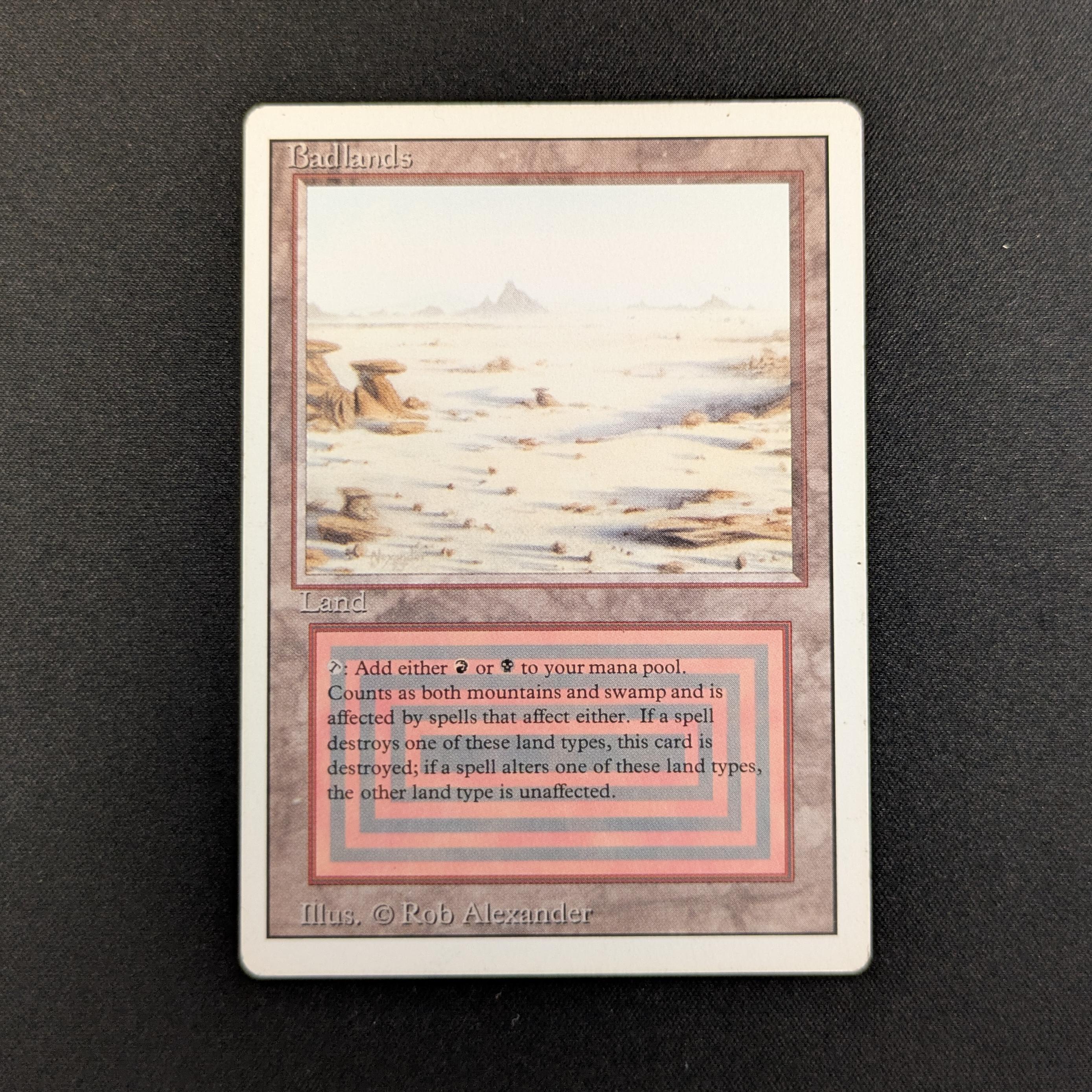 MTG Singles - Badlands - Revised - LP - 26951
