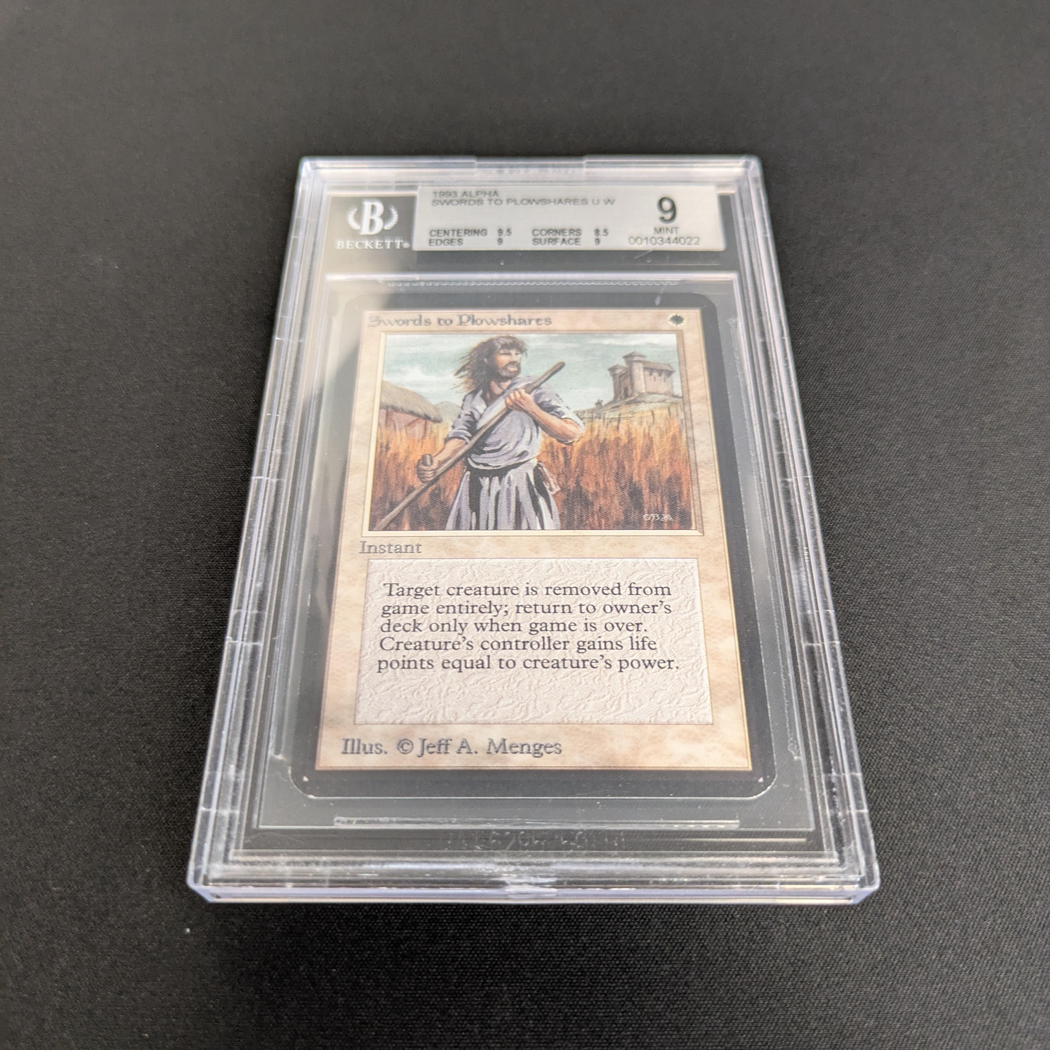 MTG Singles - Swords to Plowshares - Alpha -
