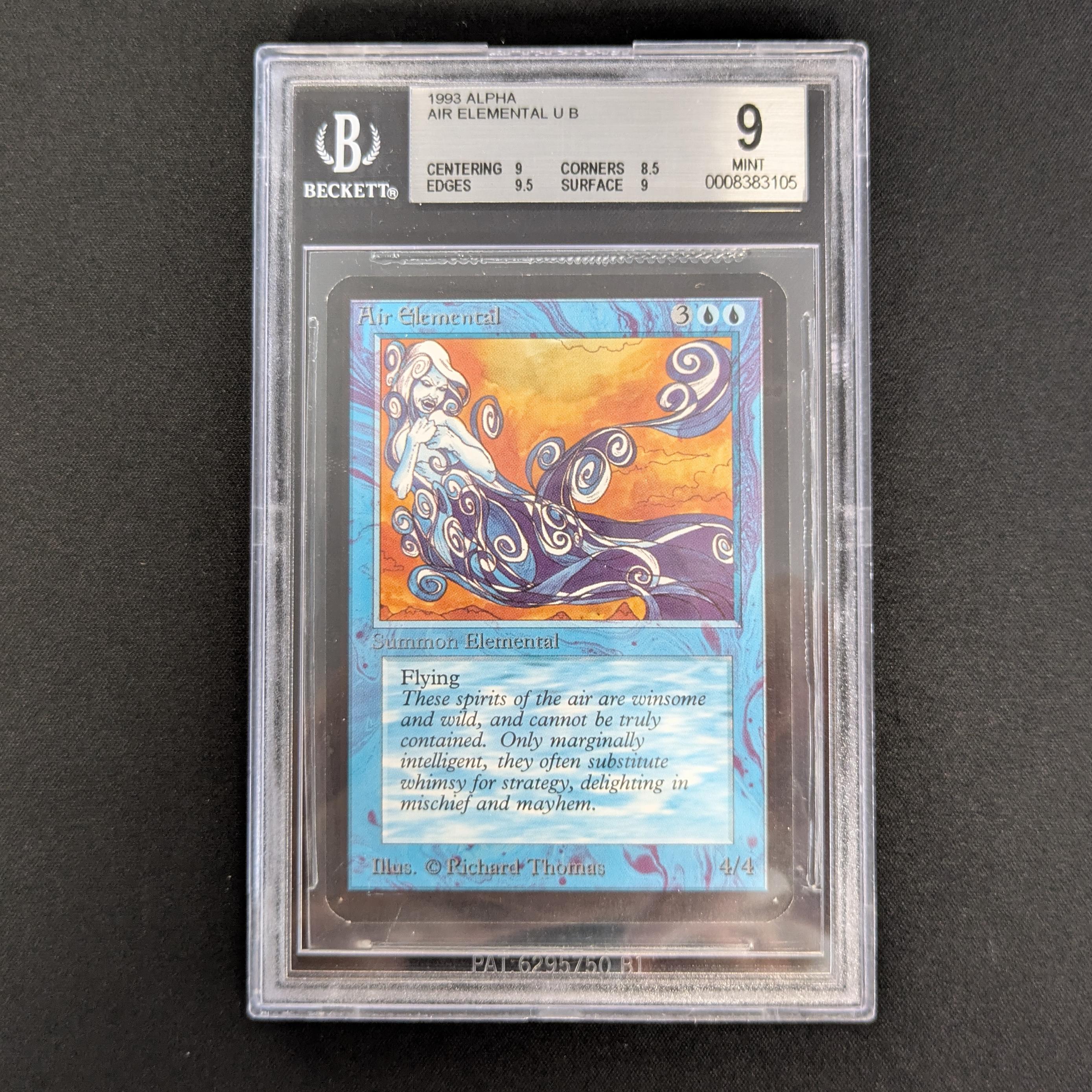 MTG Singles - Air Elemental - Alpha - BGS 9 - 26980