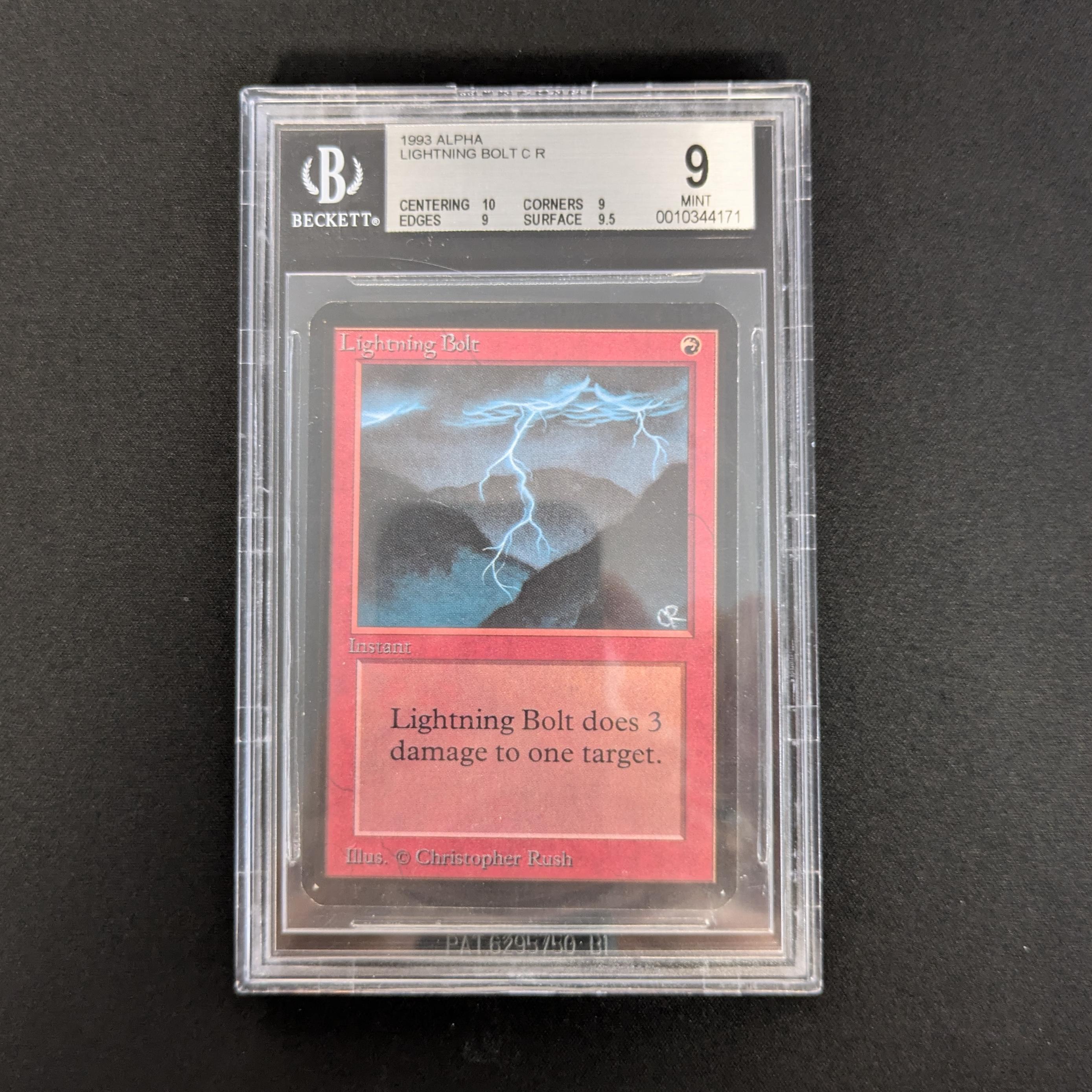 MTG Singles - Lightning Bolt - Alpha - BGS 9 - 26988