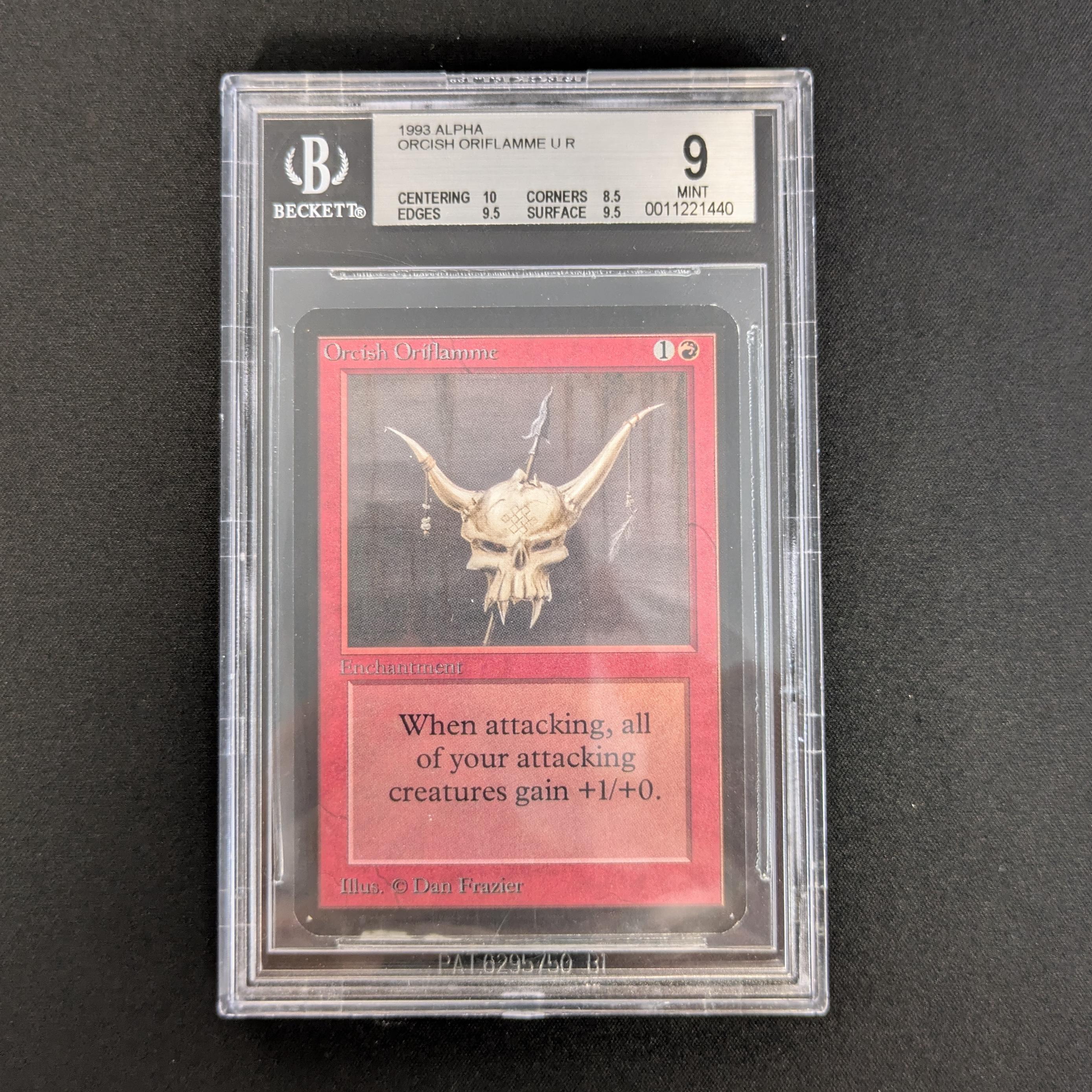 MTG Singles - Orcish Oriflamme - Alpha - BGS 9 - 26990