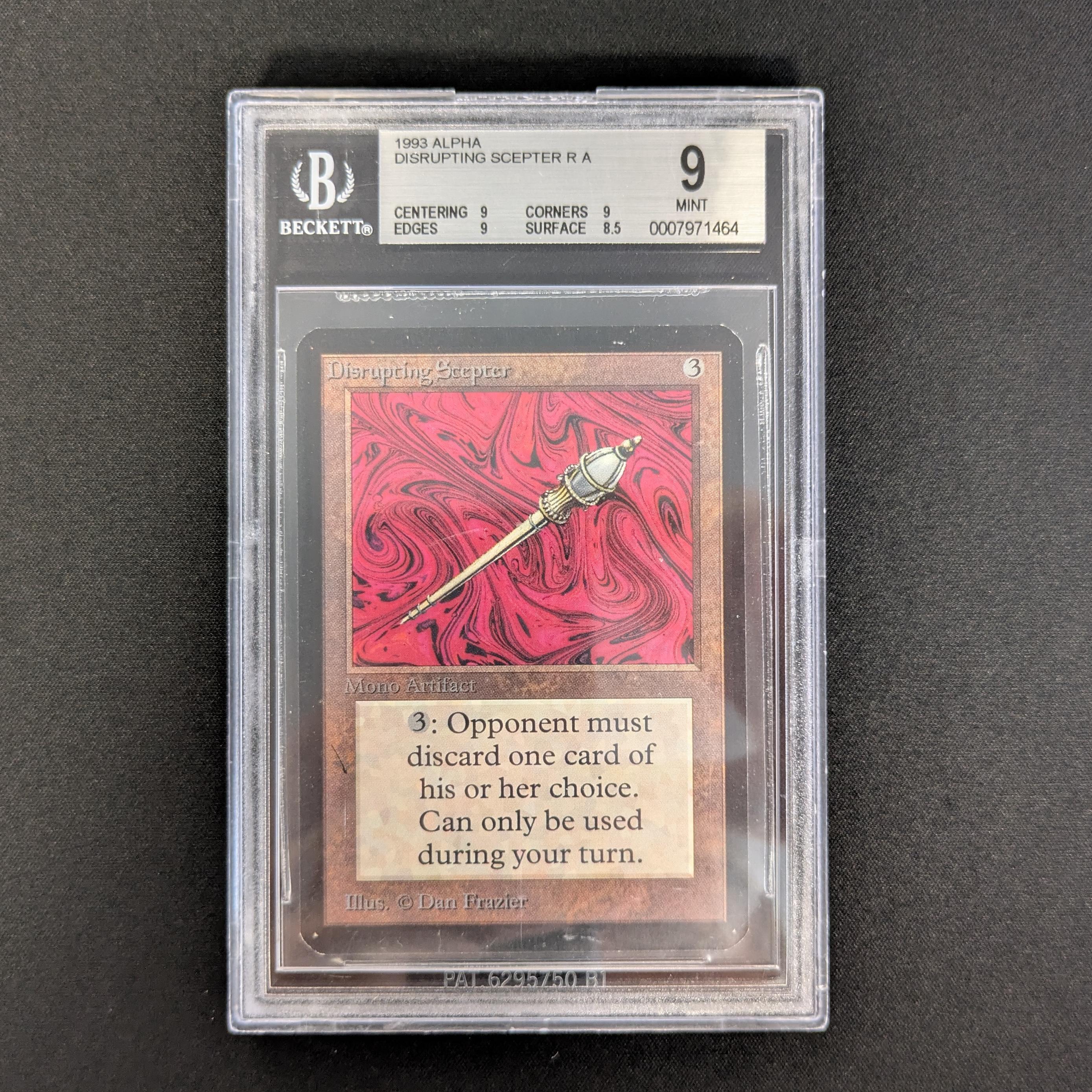 MTG Singles - Disrupting Scepter - Alpha - BGS 9 - 27000