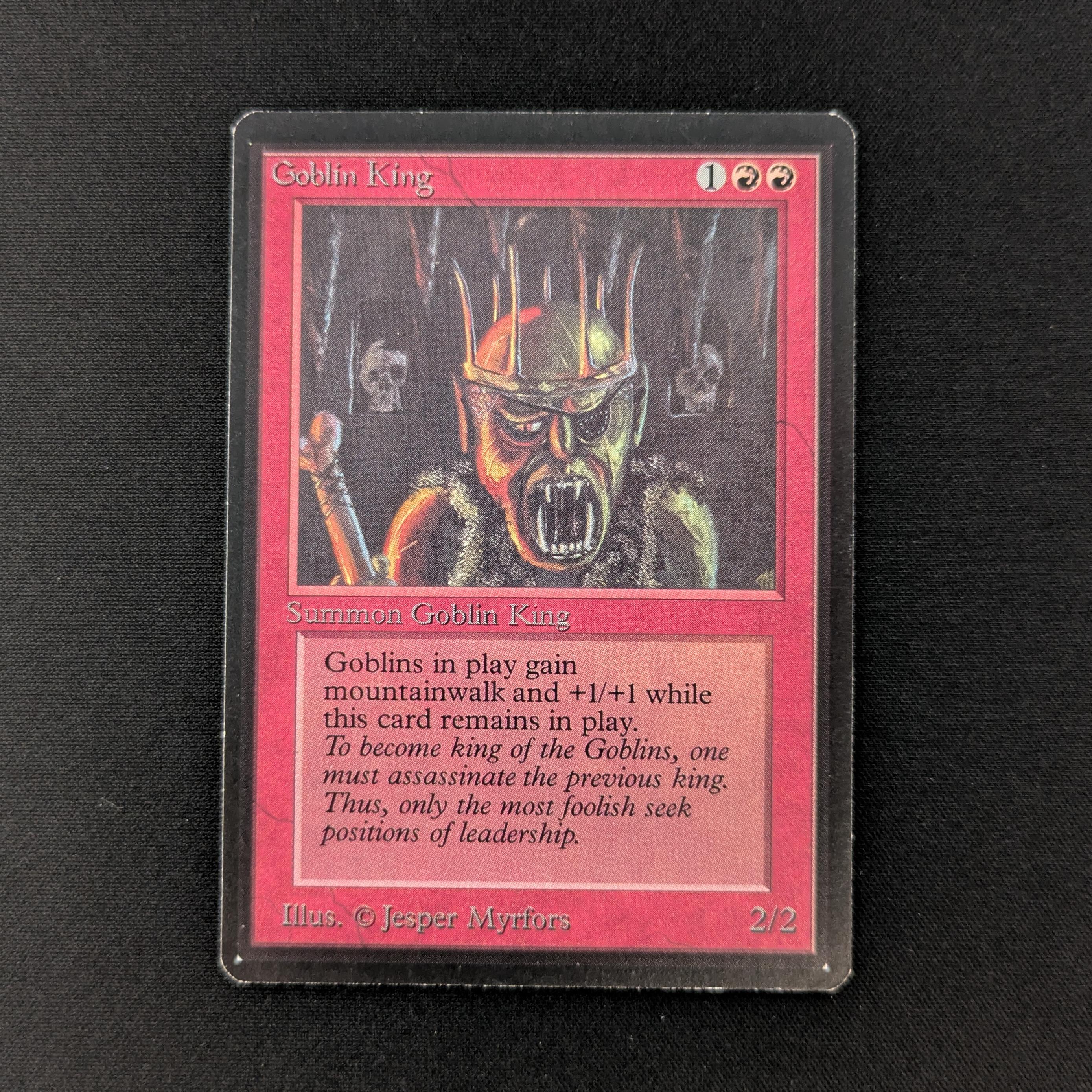MTG Singles - Goblin King - Beta - EX - 27008