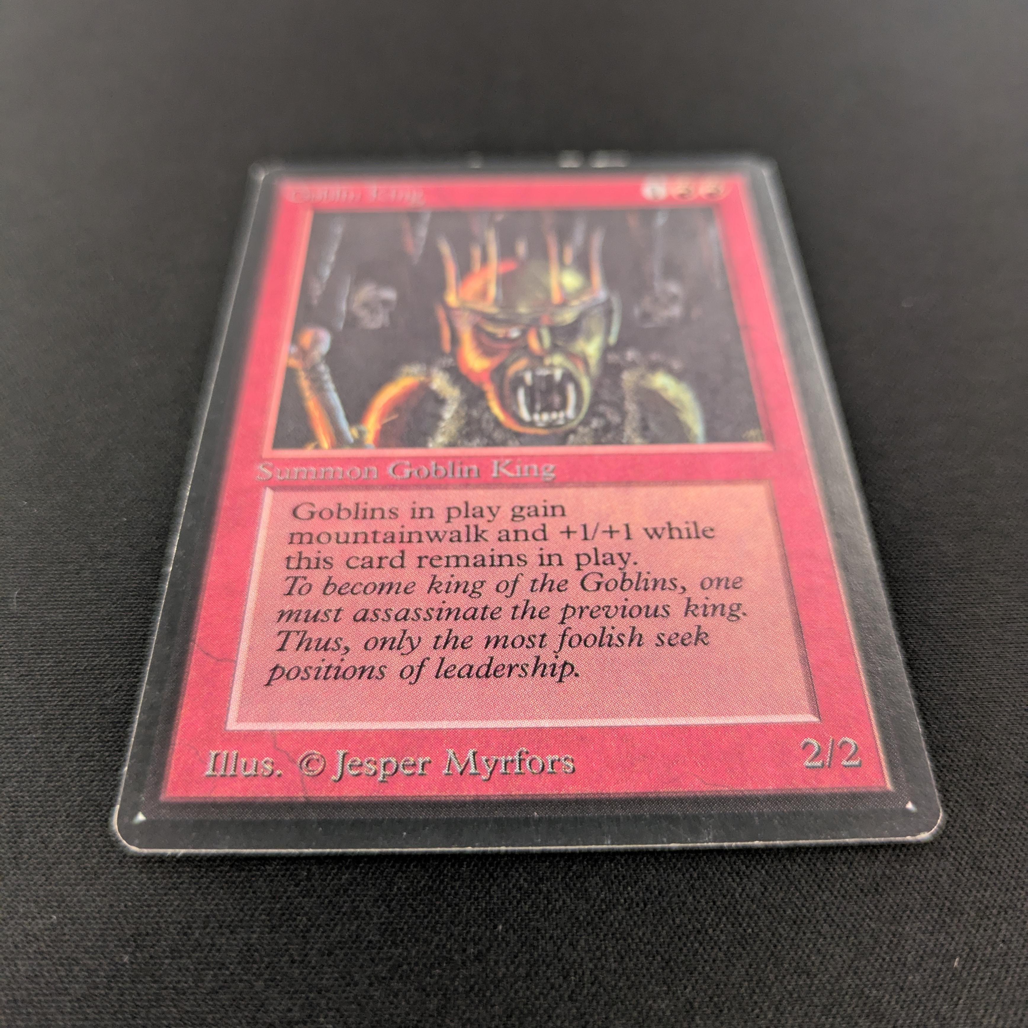 MTG Singles - Goblin King - Beta -