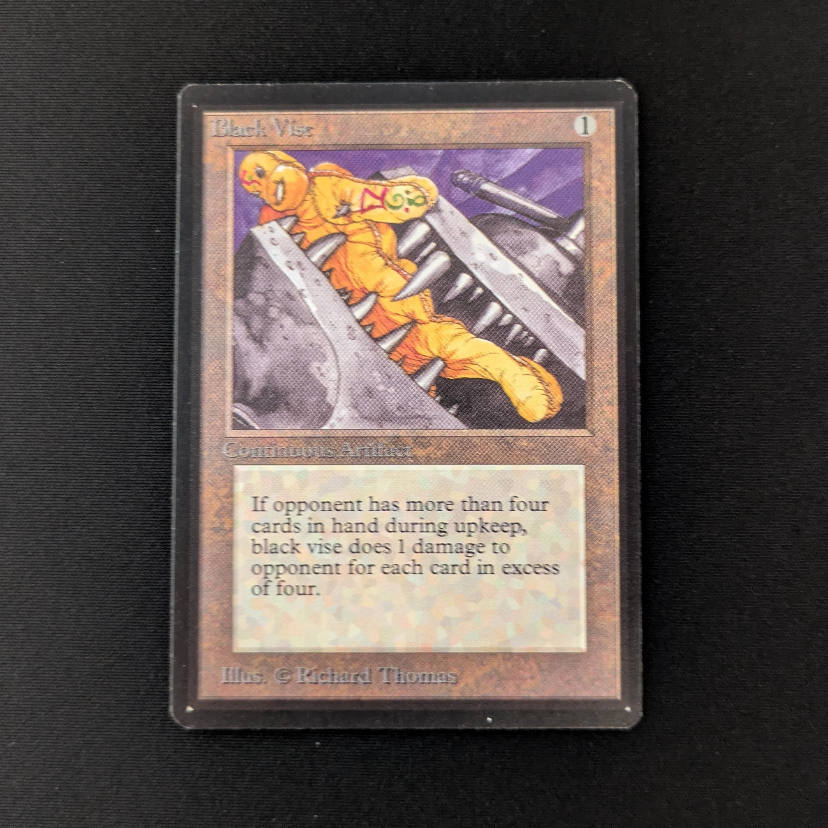 MTG Singles - Black Vise - Beta - NM - 27020