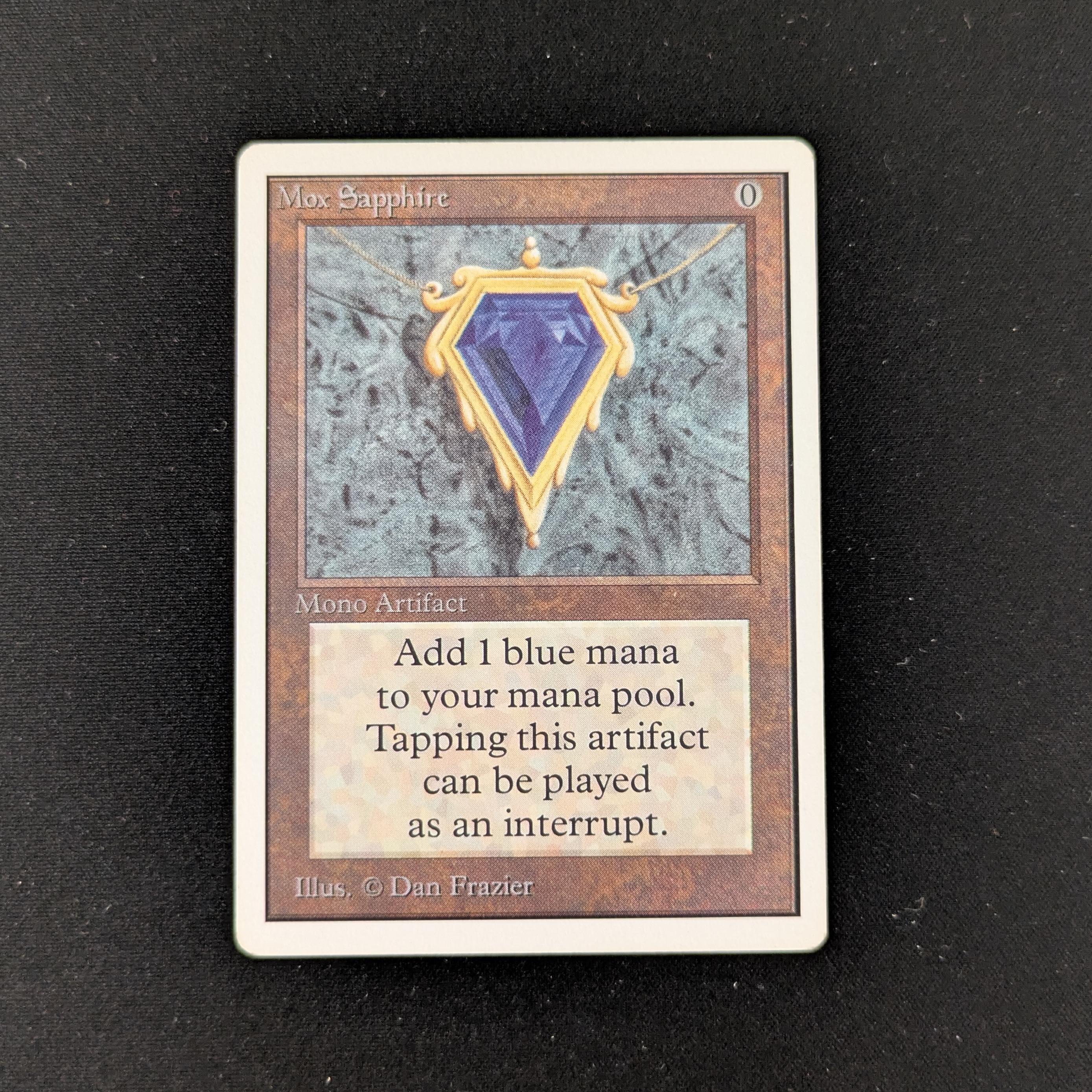 MTG Singles - Mox Sapphire - Unlimited - LP - 27114