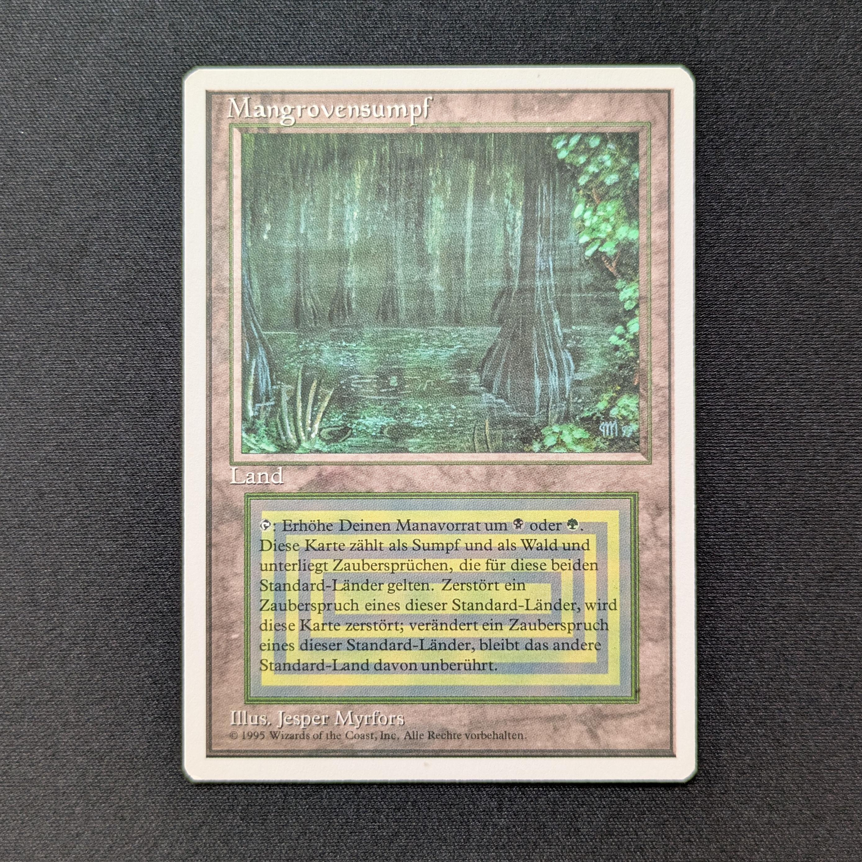 MTG Singles - Bayou - Foreign White Bordered - German - NM - 27139