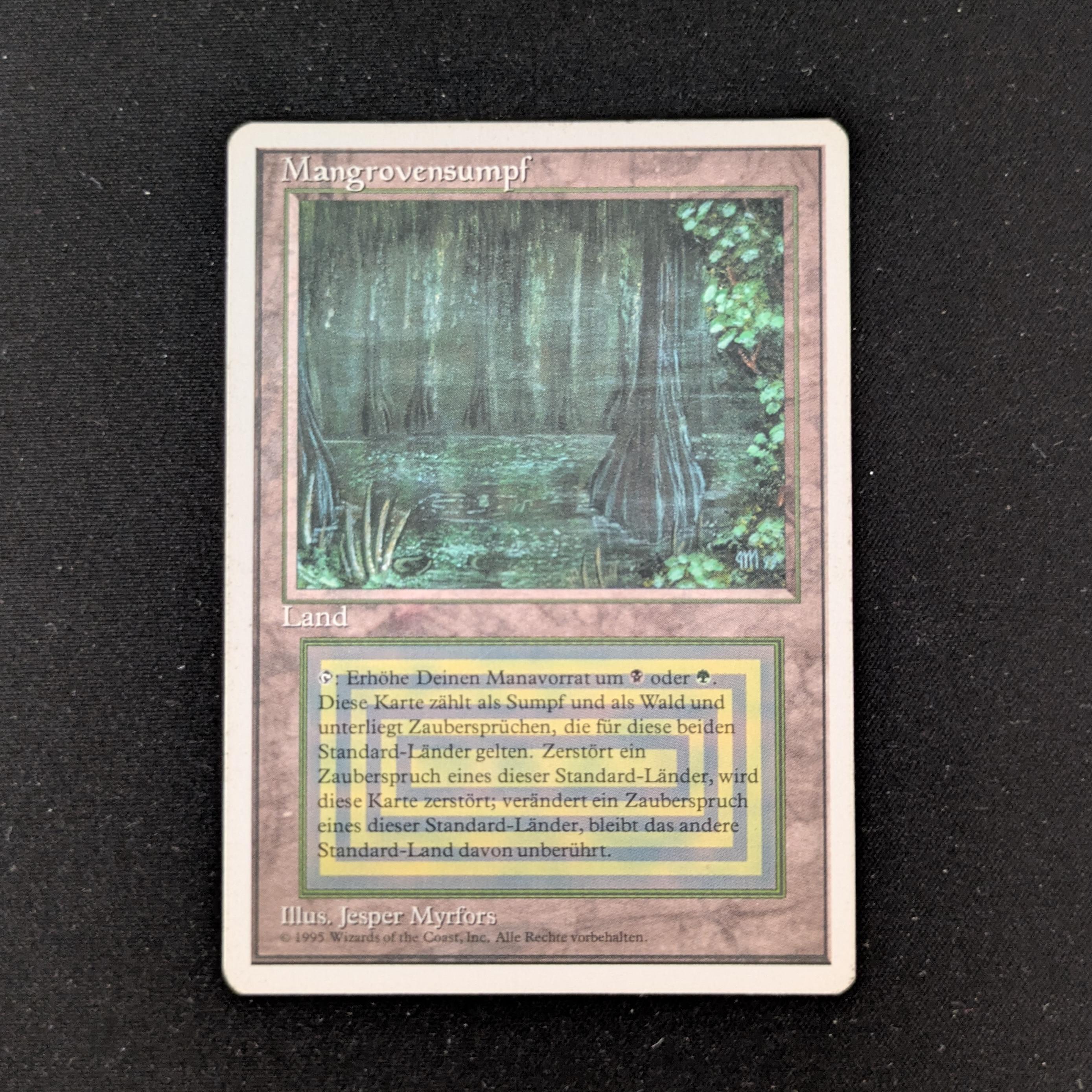 MTG Singles - Bayou - Foreign White Bordered - German - LP - 27140