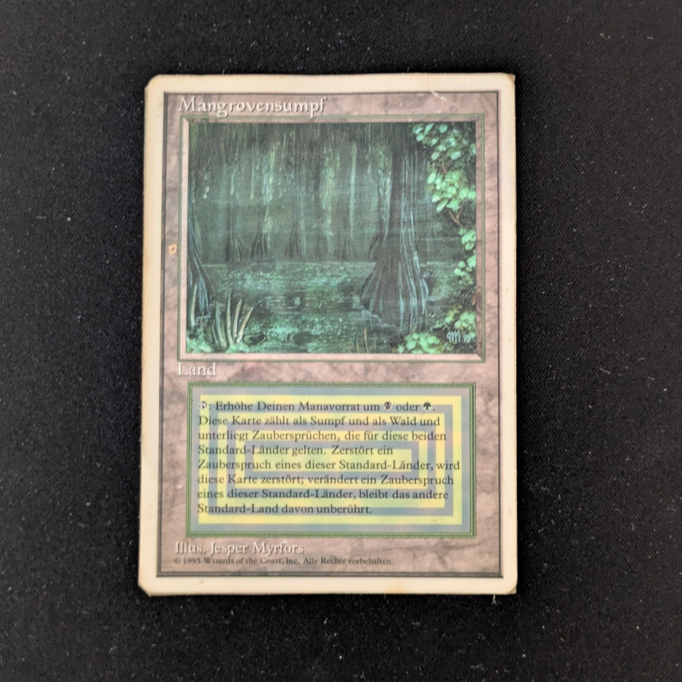 MTG Singles - Bayou - Foreign White Bordered - German - PO - LAMINATED - 27141