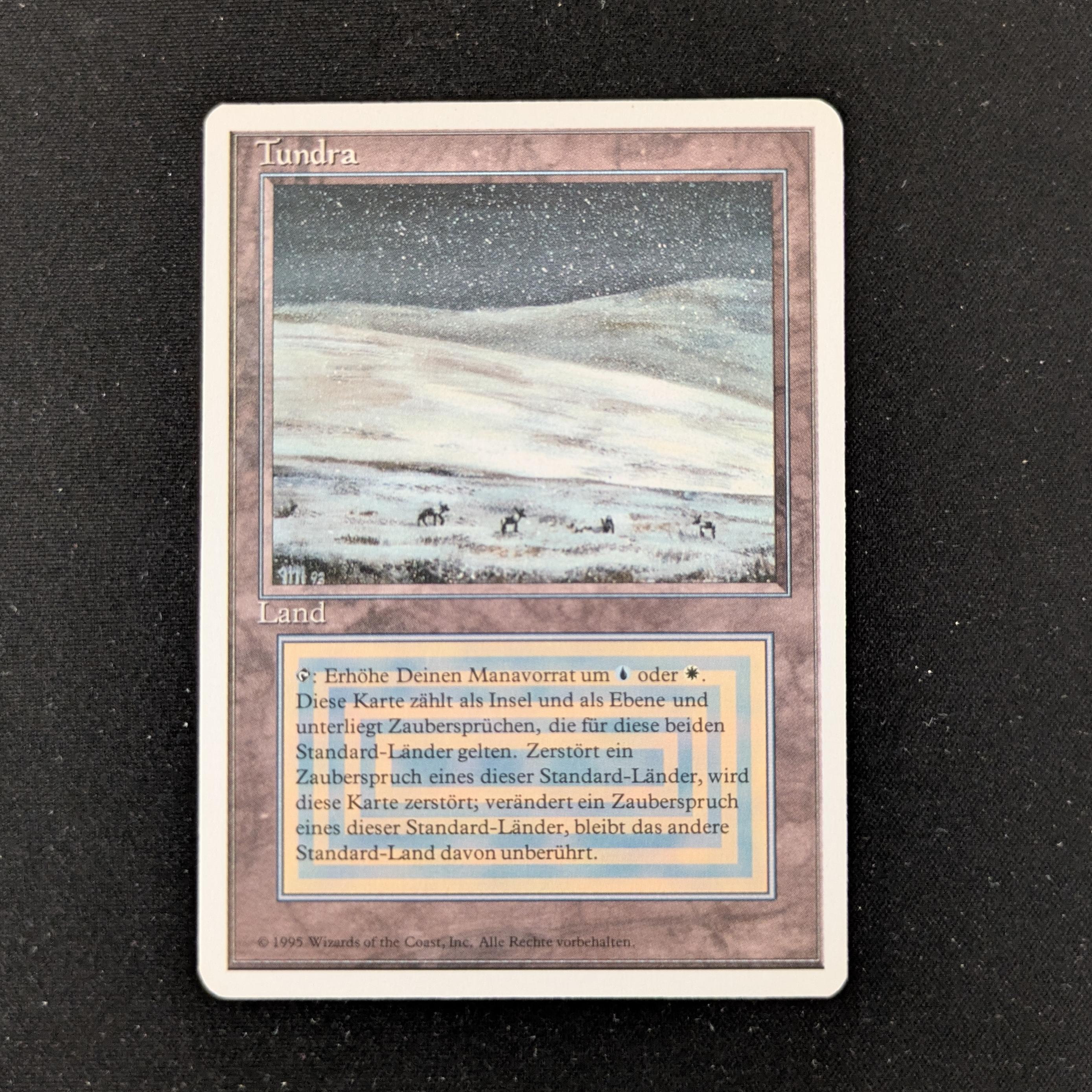 MTG Singles - Tundra - Foreign White Bordered - German - EX - 27149