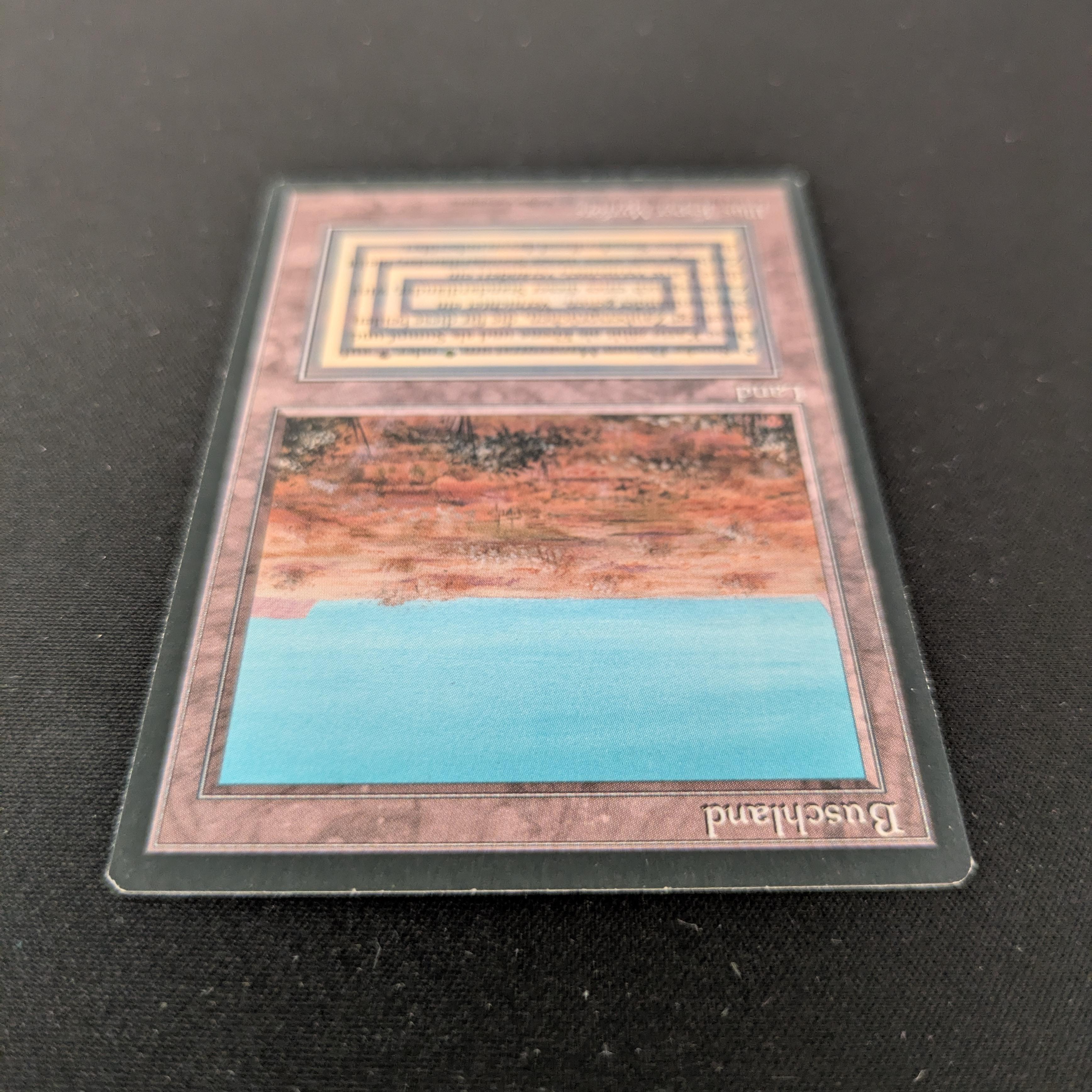 MTG Singles - Scrubland - Foreign Black Bordered -