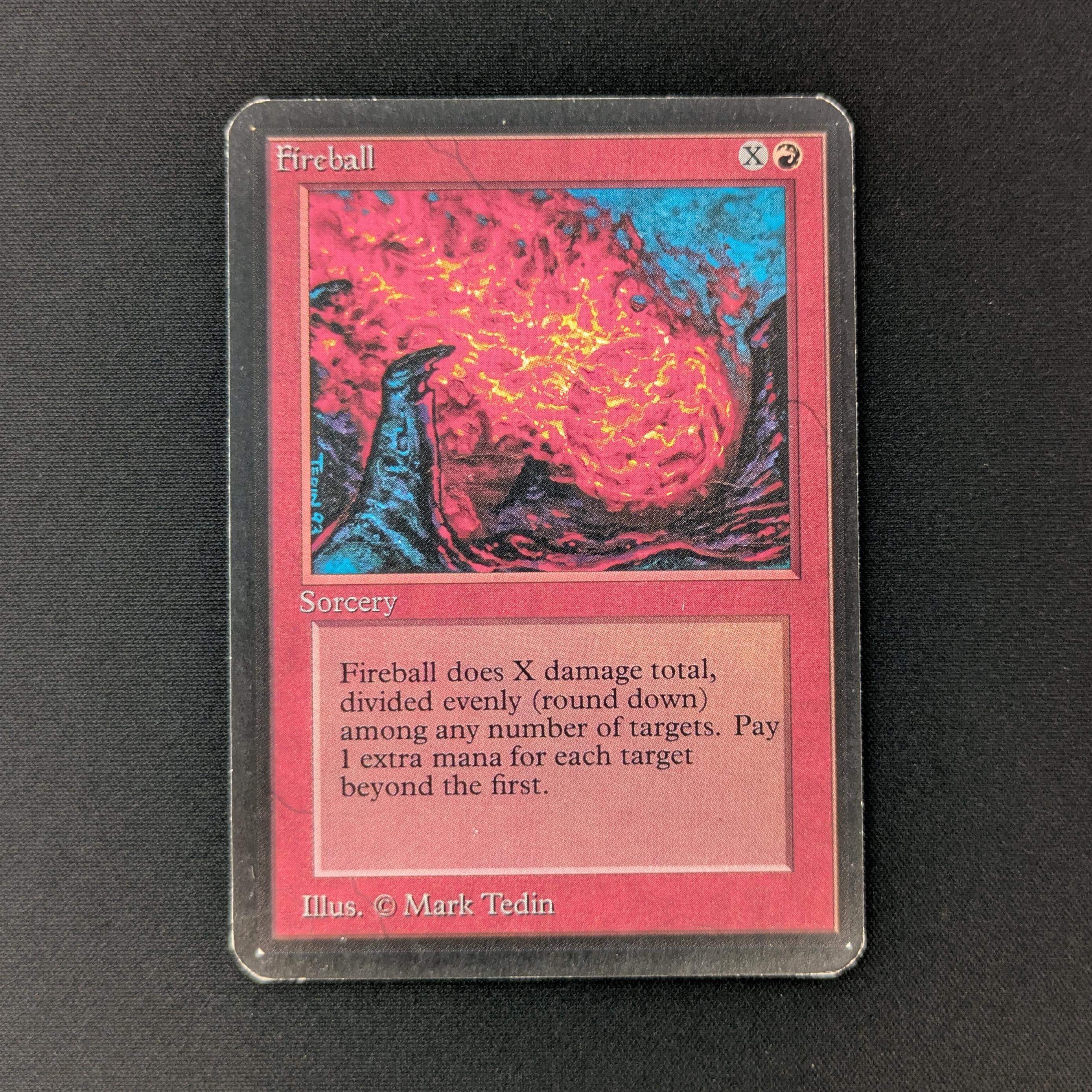 MTG Singles - Fireball - Alpha - EX - 27243
