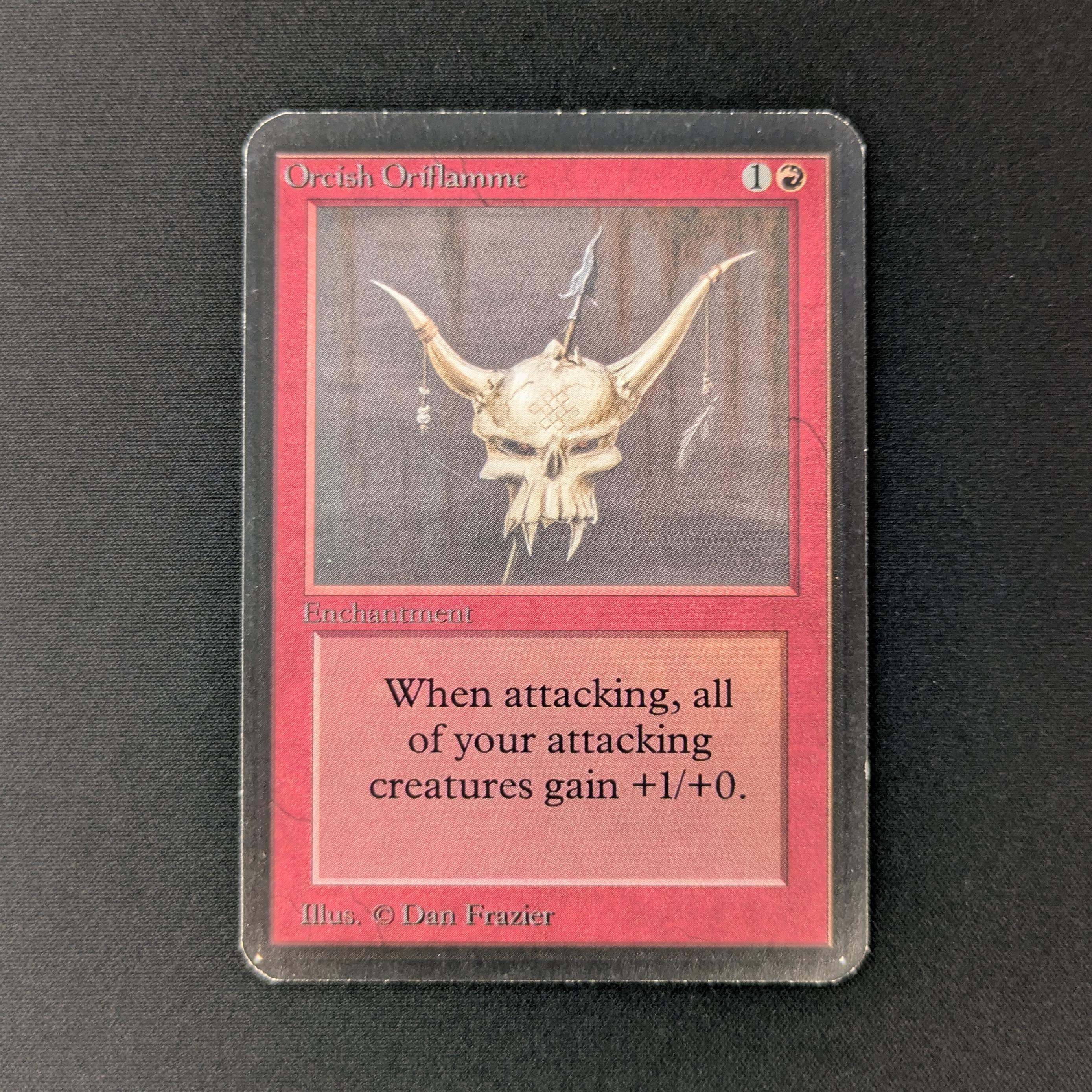 MTG Singles - Orcish Oriflamme - Alpha - EX - 27257
