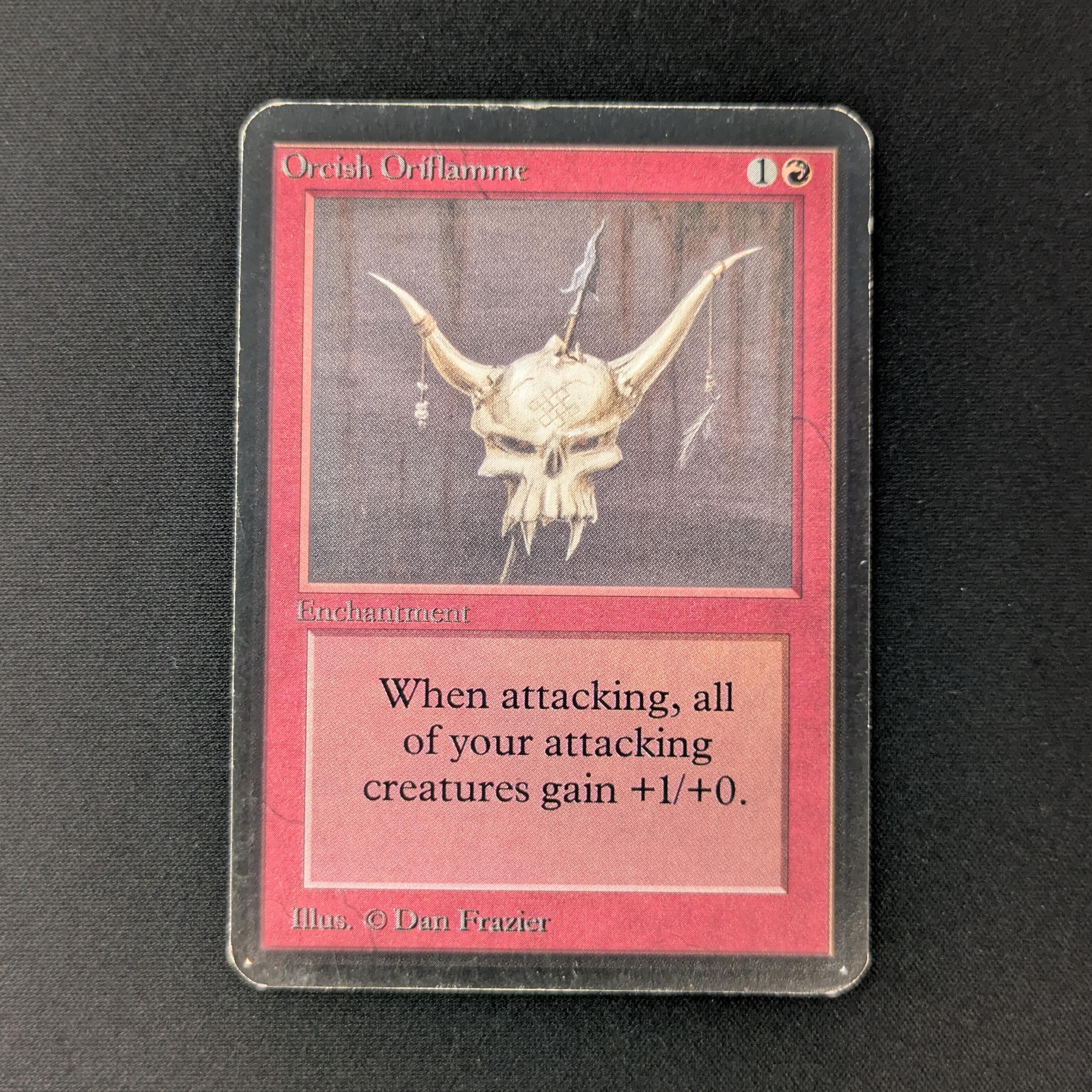 MTG Singles - Orcish Oriflamme - Alpha - LP - 27258