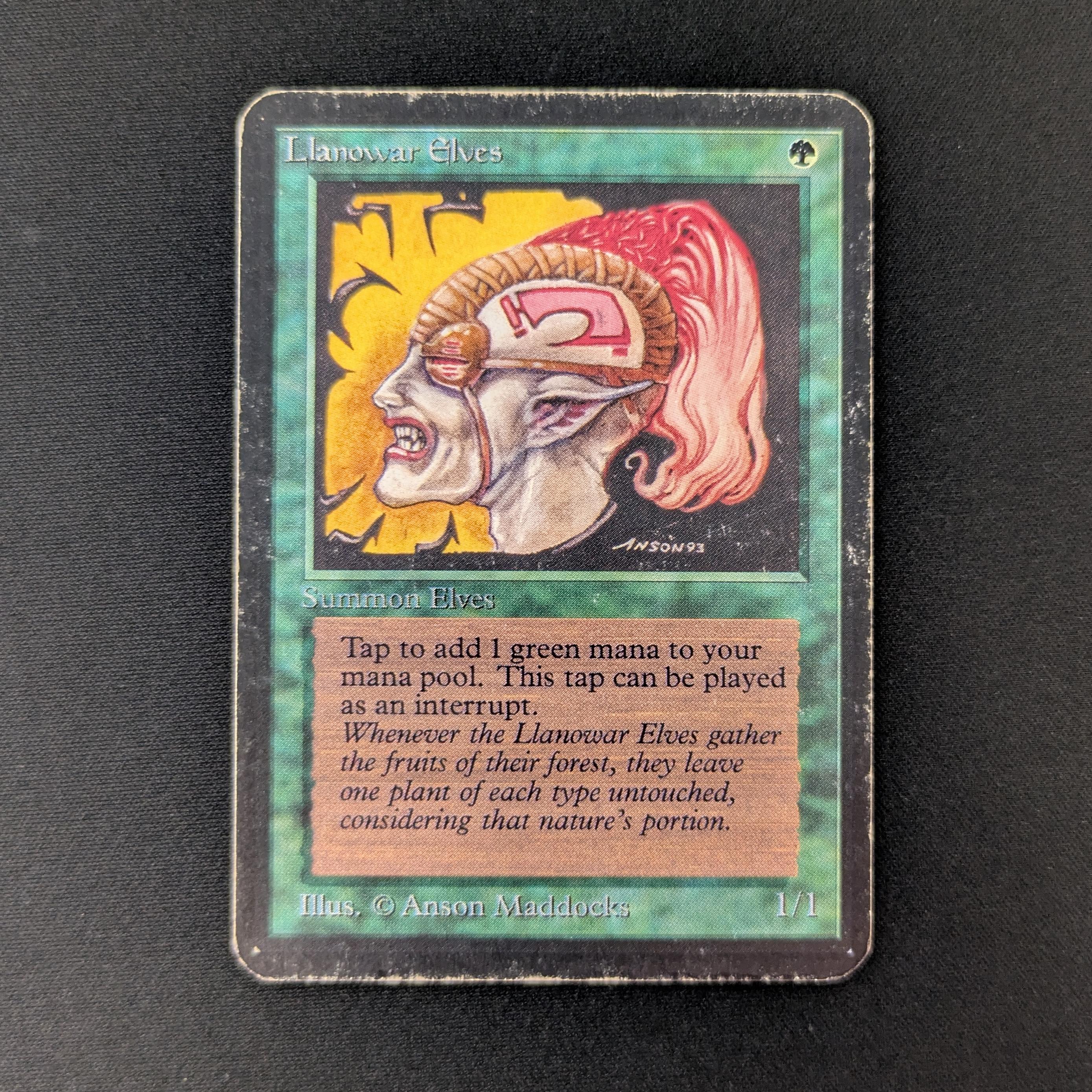 MTG Singles - Llanowar Elves - Alpha - PL - 27266