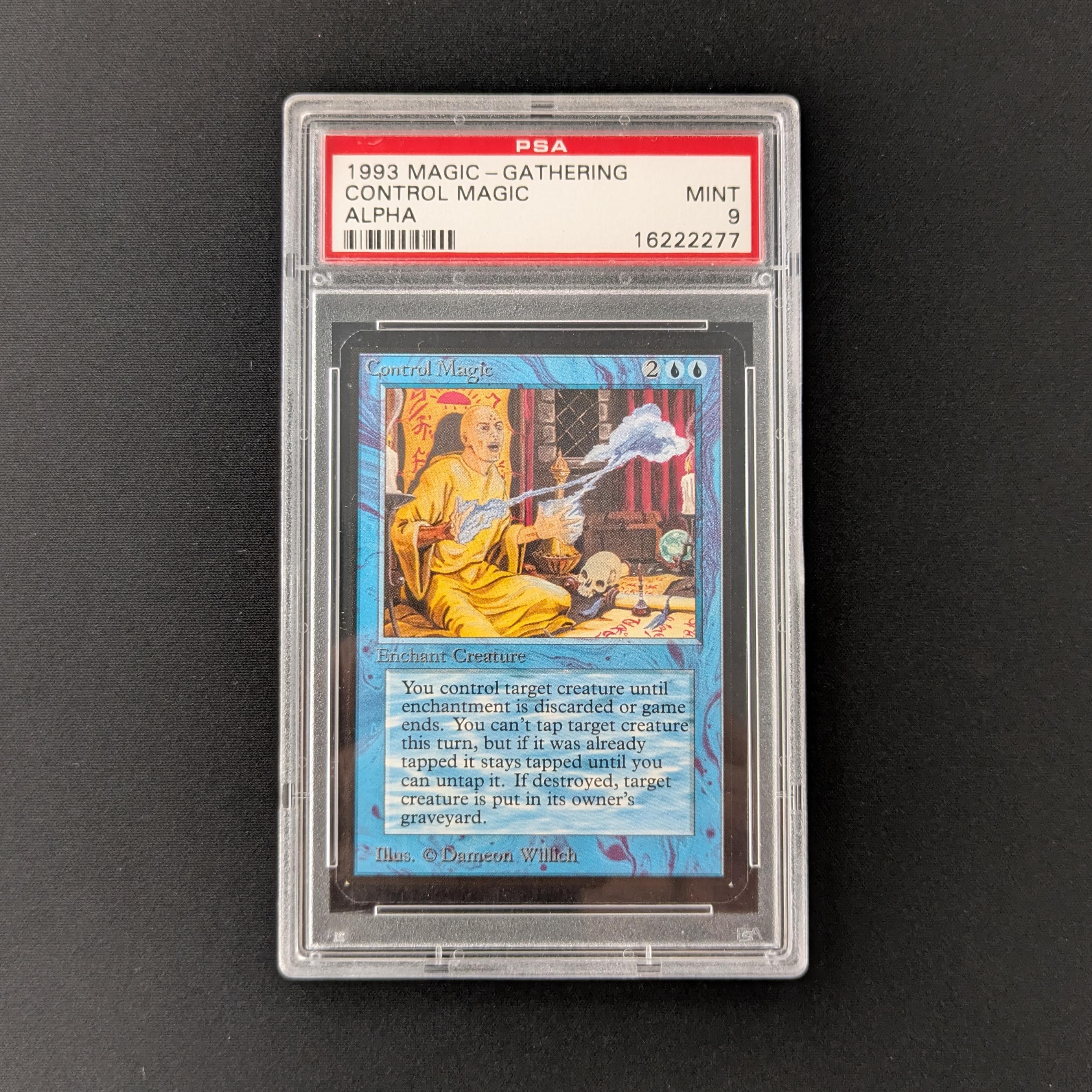 MTG Singles - Control Magic - Alpha - PSA 9 - 27275