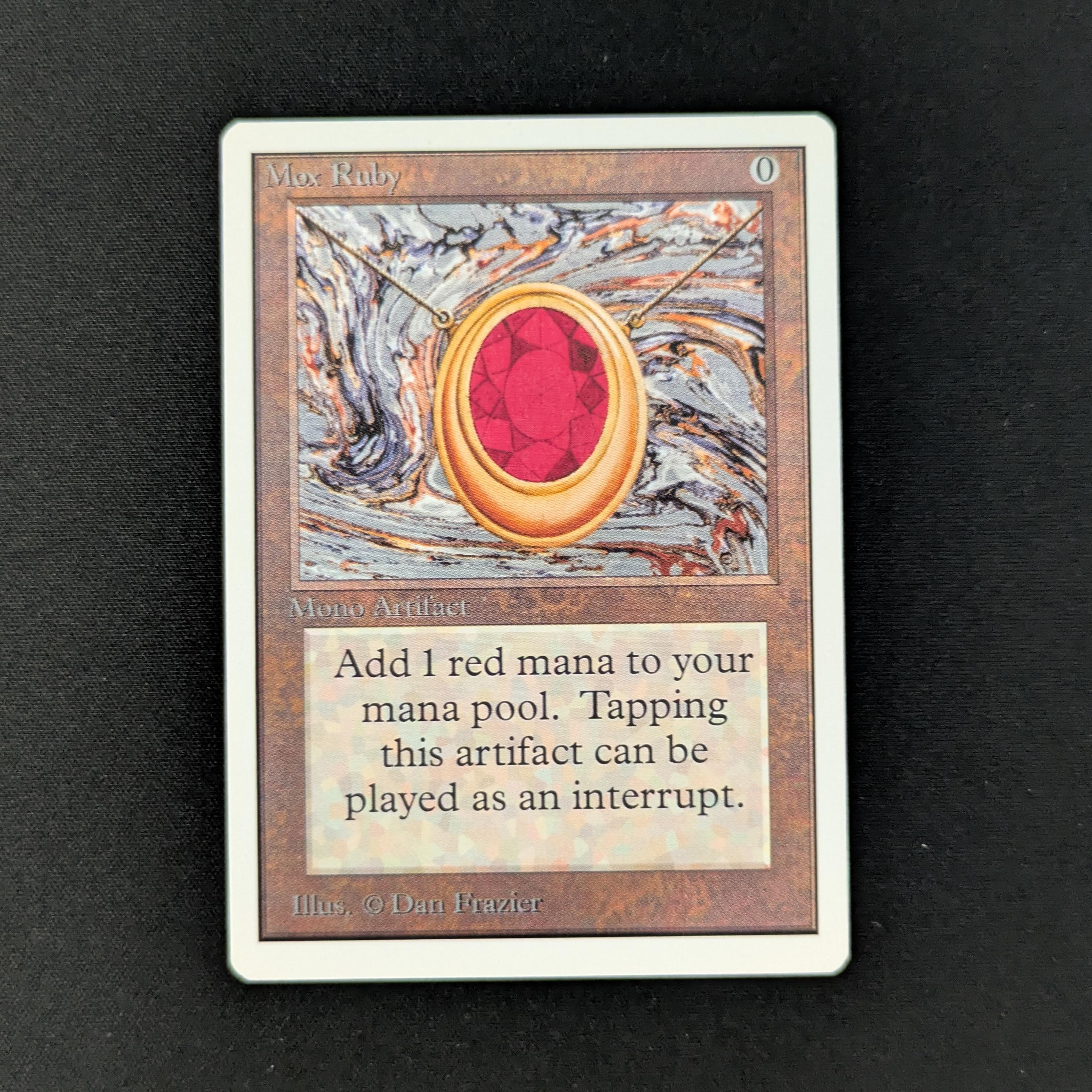 MTG Singles - Mox Ruby - Unlimited - NM - 27446