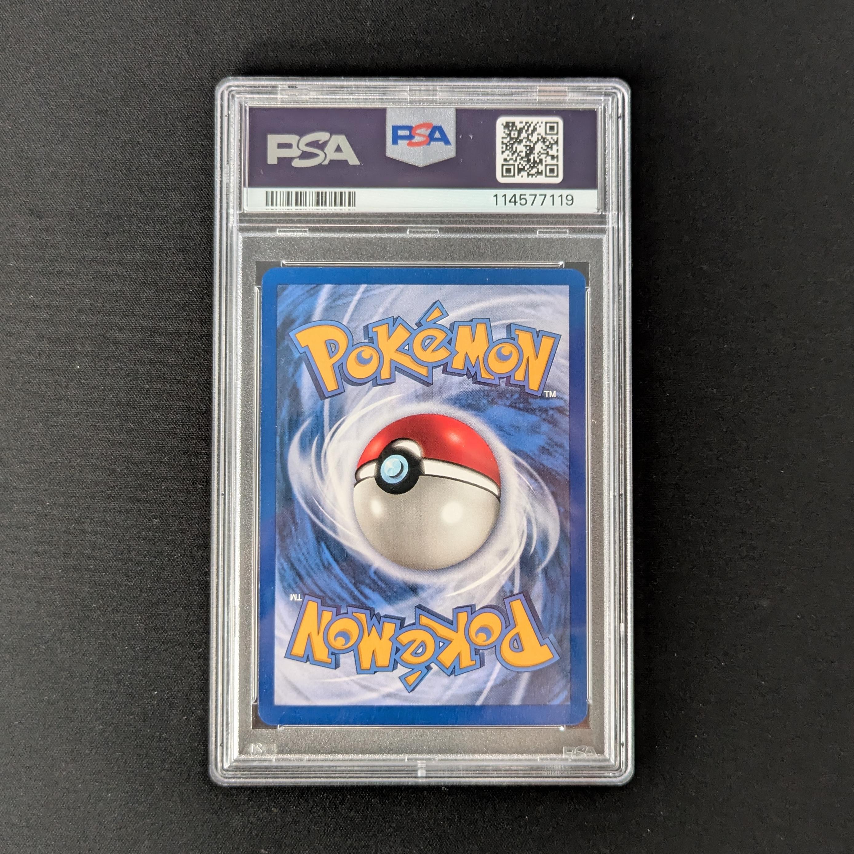Charizard (BS 4) - Base Set - French - PSA 9 - 1ST ED, HOLO BLEED