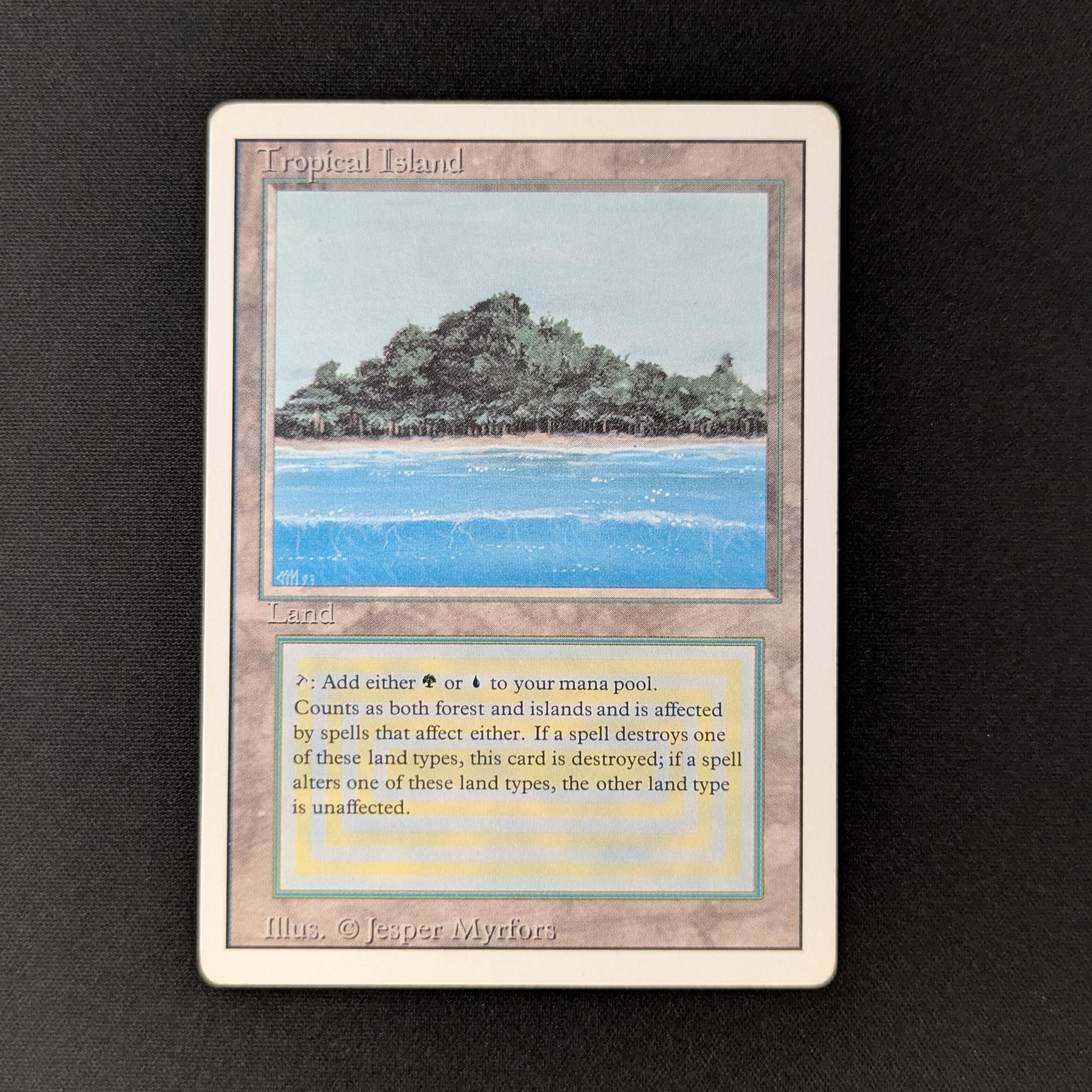 MTG Singles - Tropical Island - Revised - LP - 27682