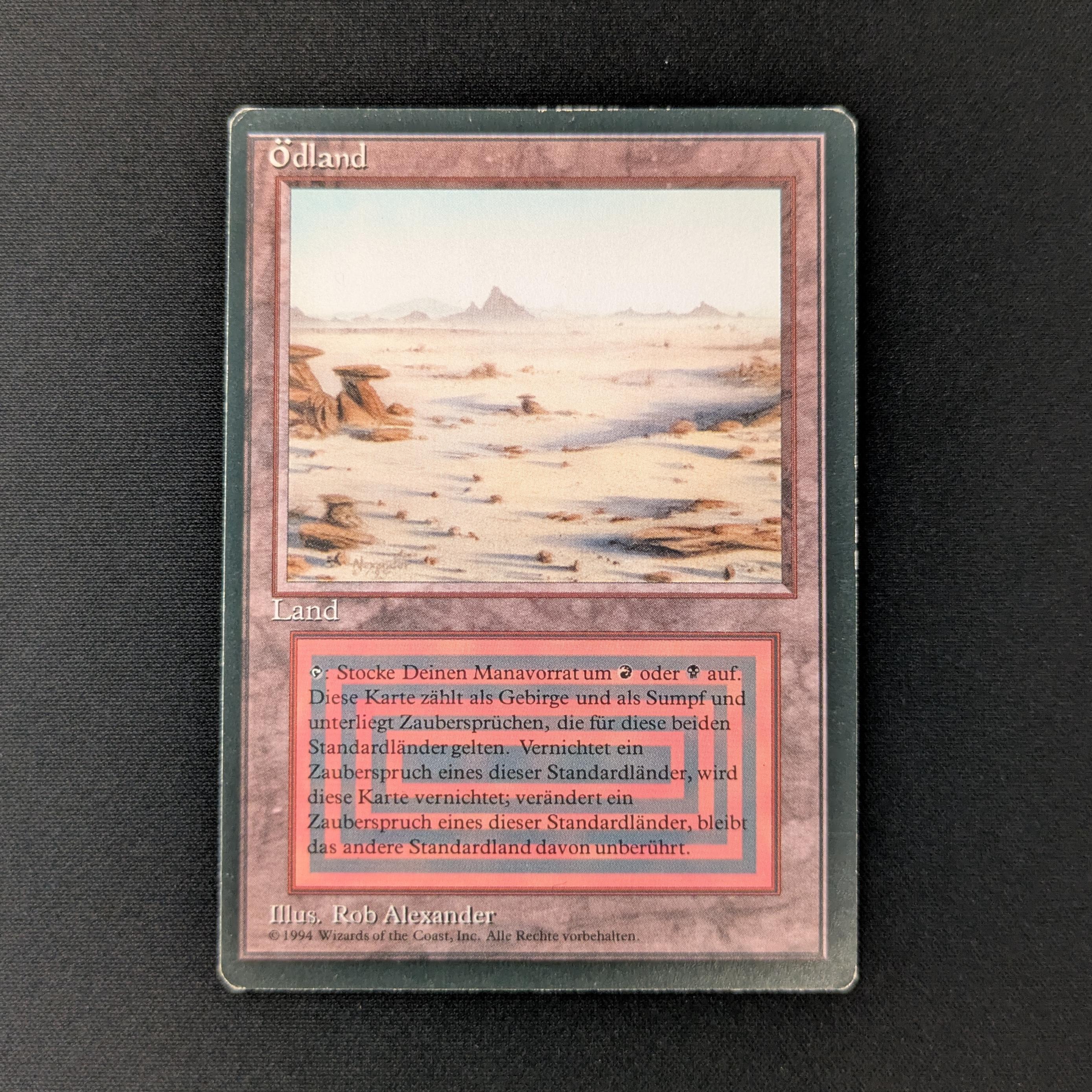 MTG Singles - Badlands - Foreign Black Bordered - German - GD - 27689