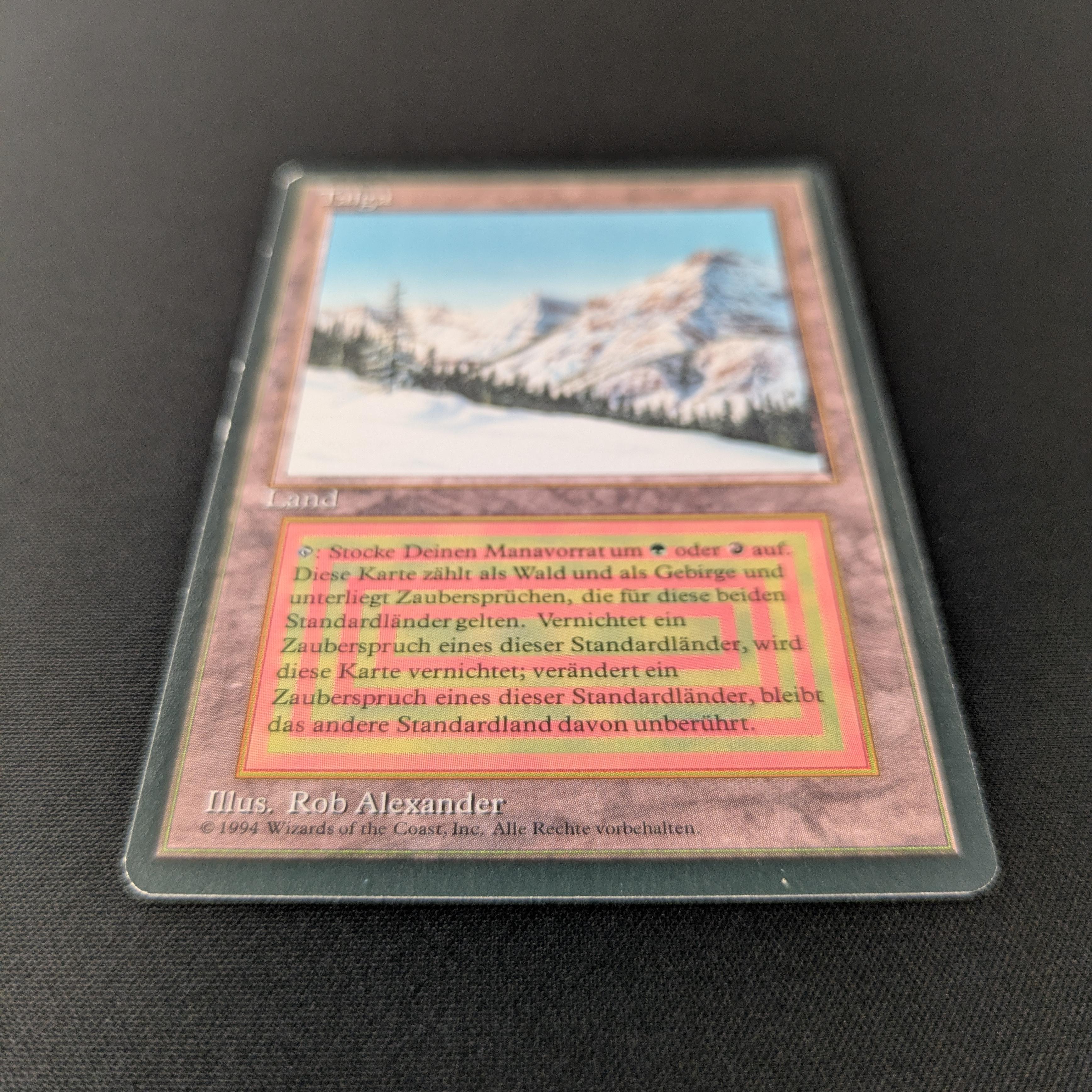 MTG Singles - Taiga - Foreign Black Bordered -