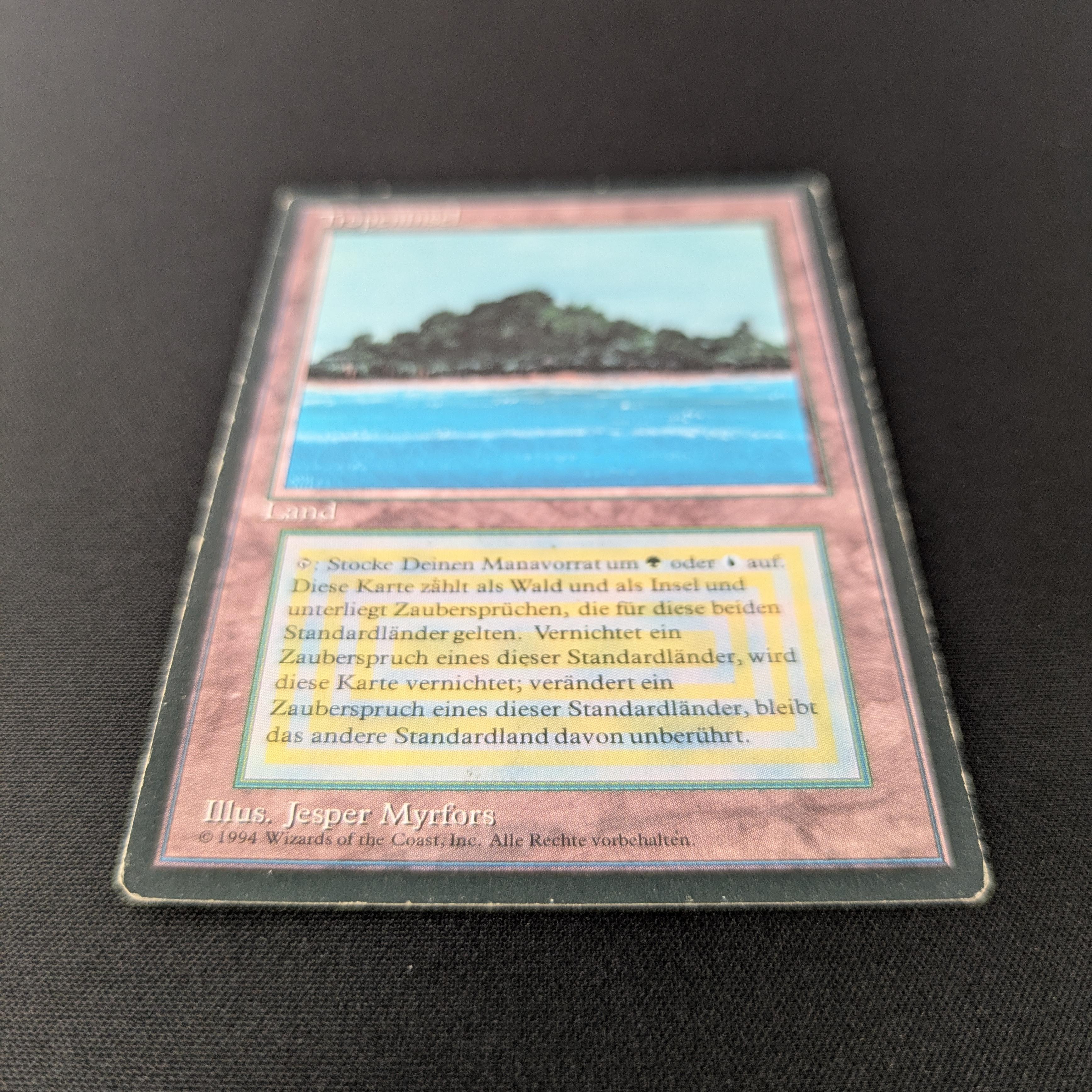 MTG Singles - Tropical Island - Foreign Black Bordered -