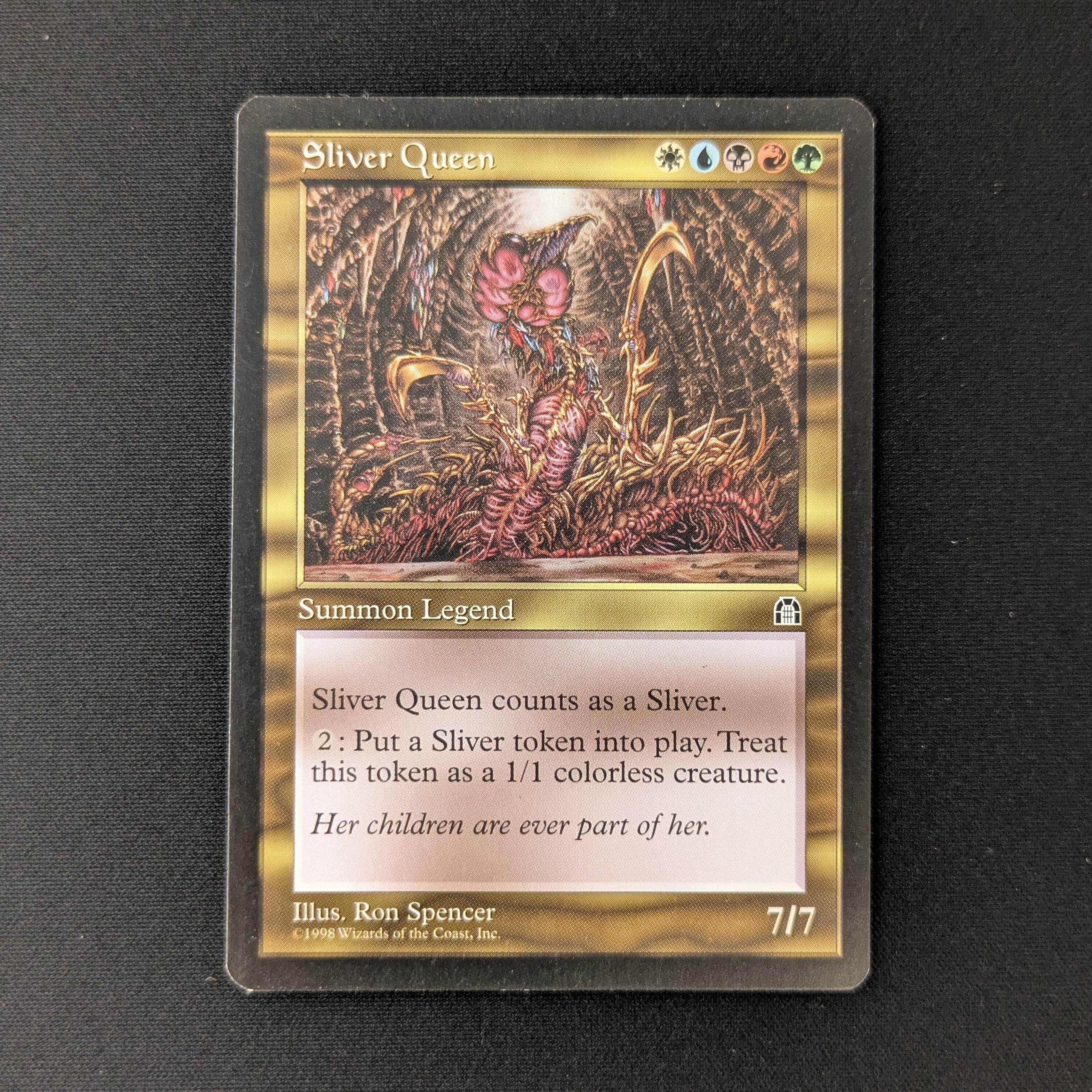 MTG Singles - Sliver Queen - Stronghold - English - EX - 27748