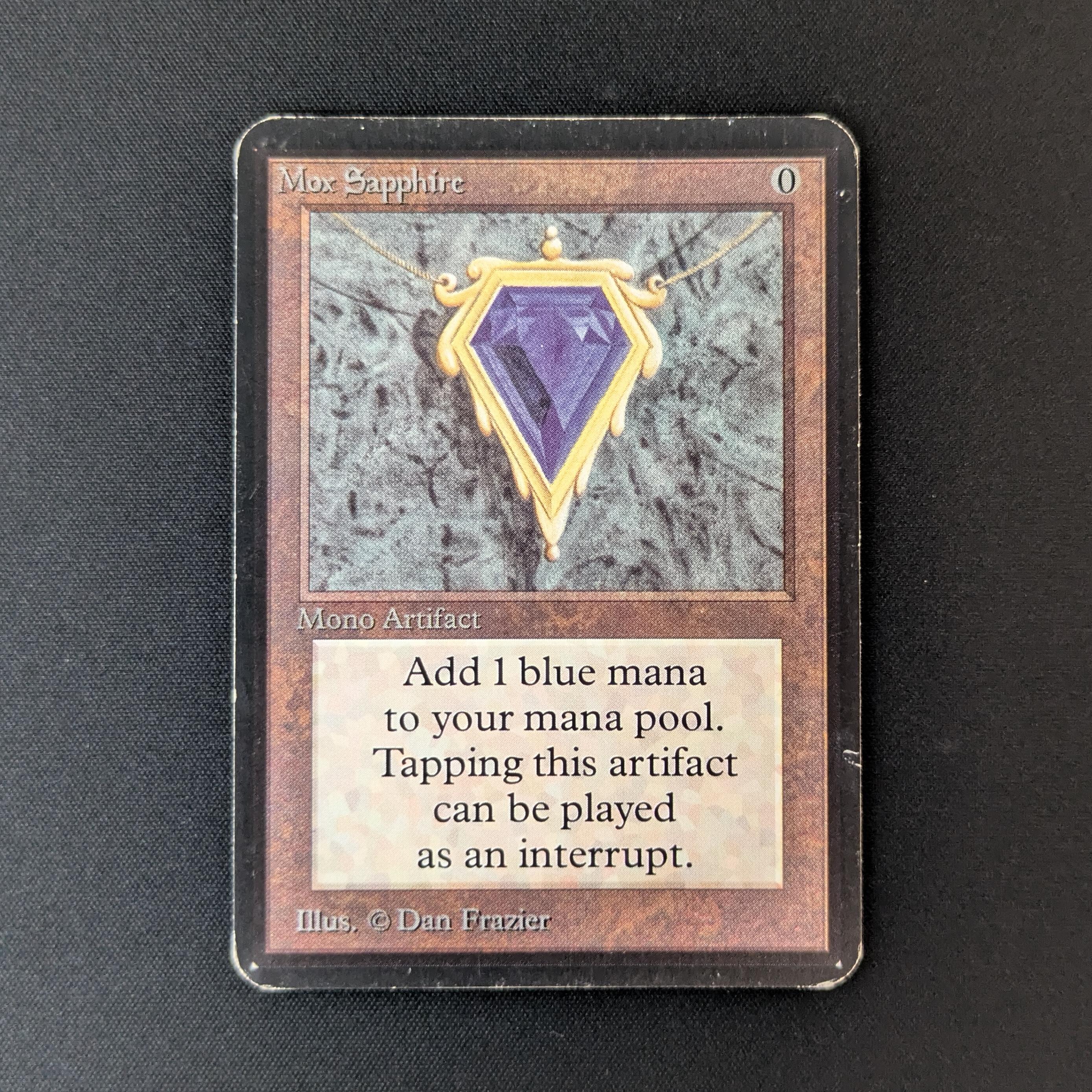 MTG Singles - Mox Sapphire - Alpha - LP - 27788