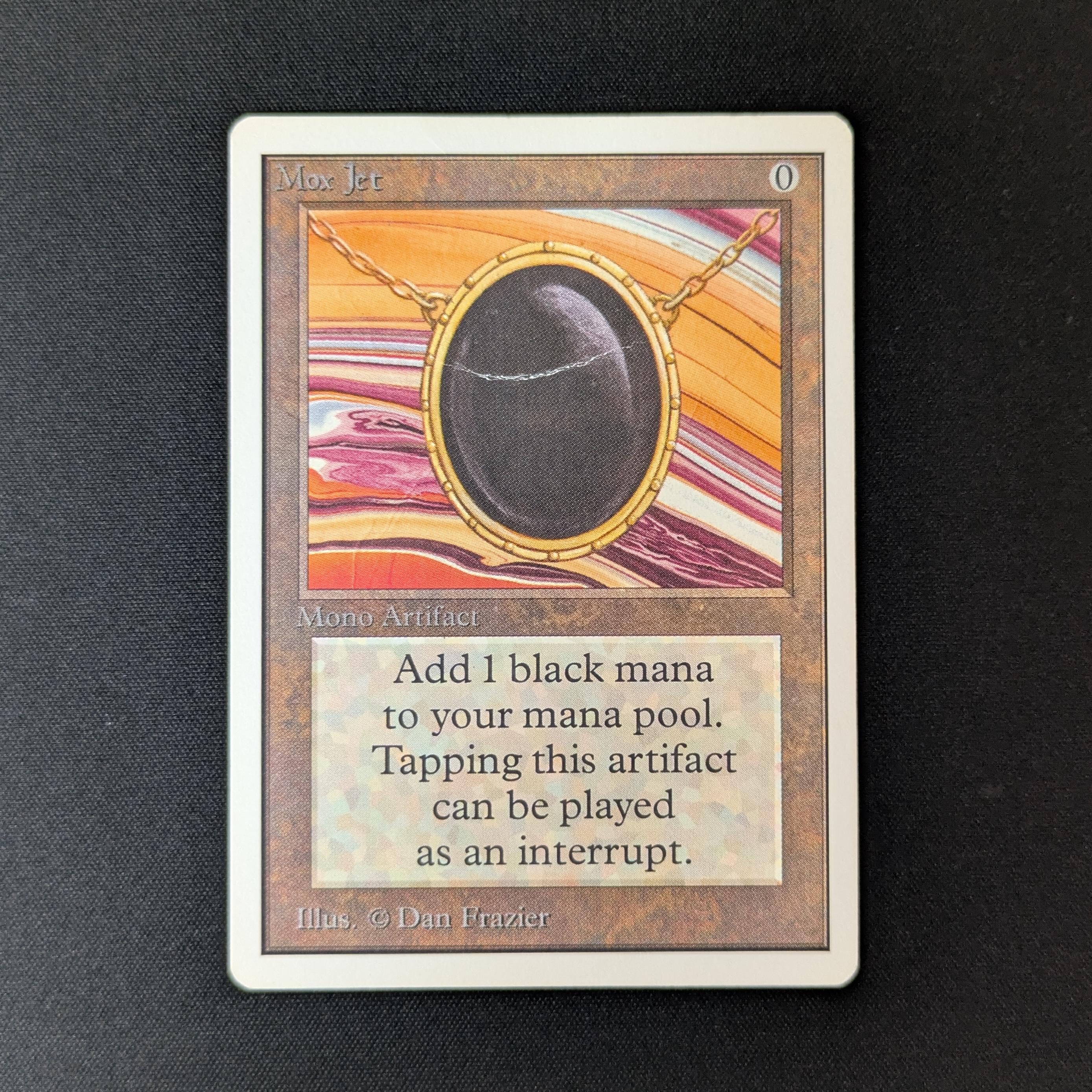 MTG Singles - Mox Jet - Unlimited - PO - 27801