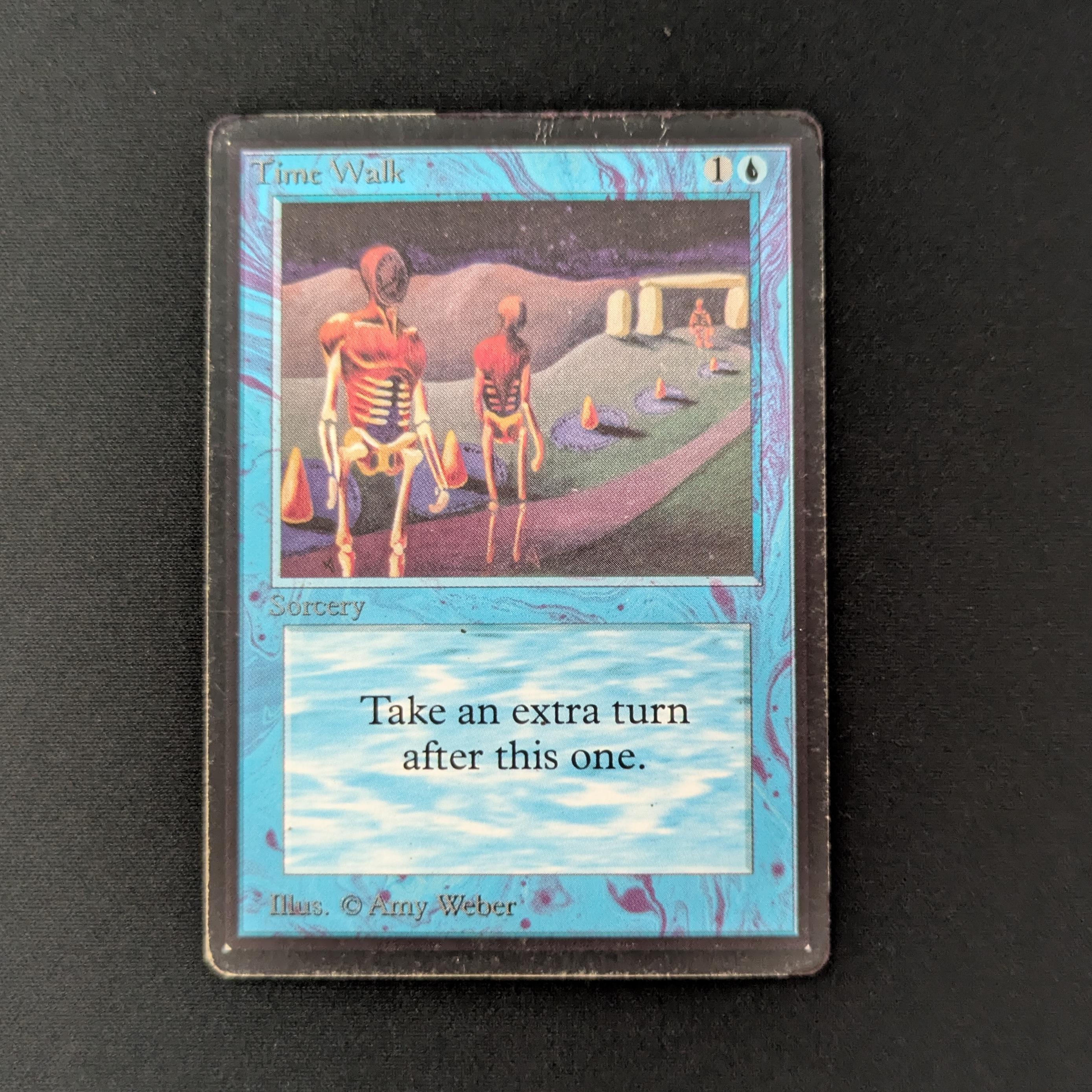 MTG Singles - Time Walk - Beta - PL - INKED - 27879