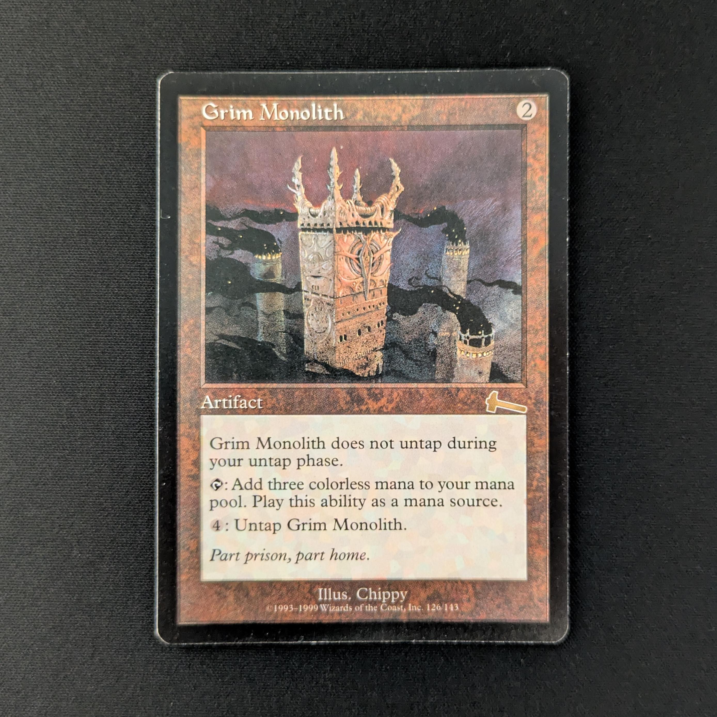 MTG Singles - Grim Monolith - Urza's Legacy - English - EX - 27938