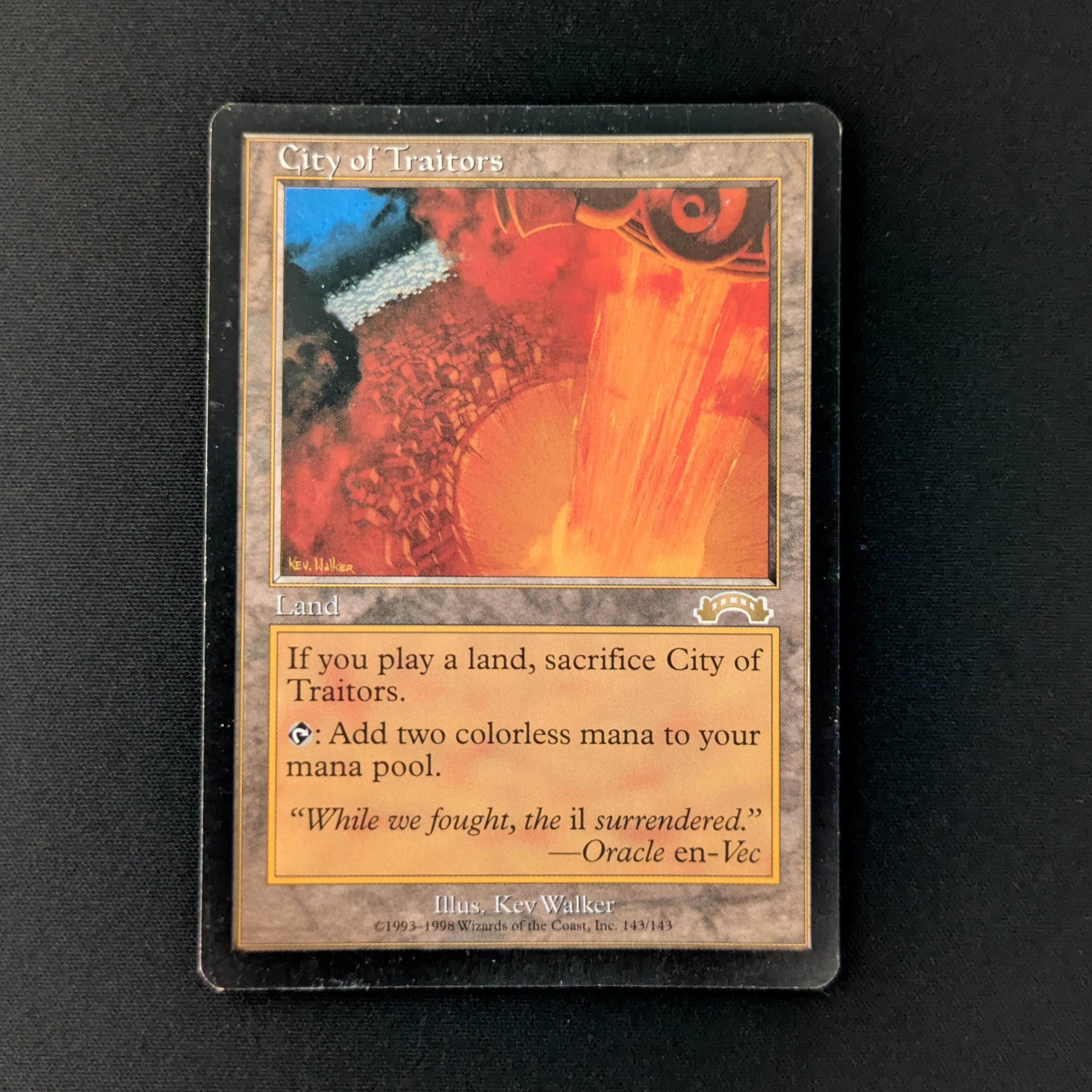 MTG Singles - City of Traitors - Exodus - English - GD - 27952