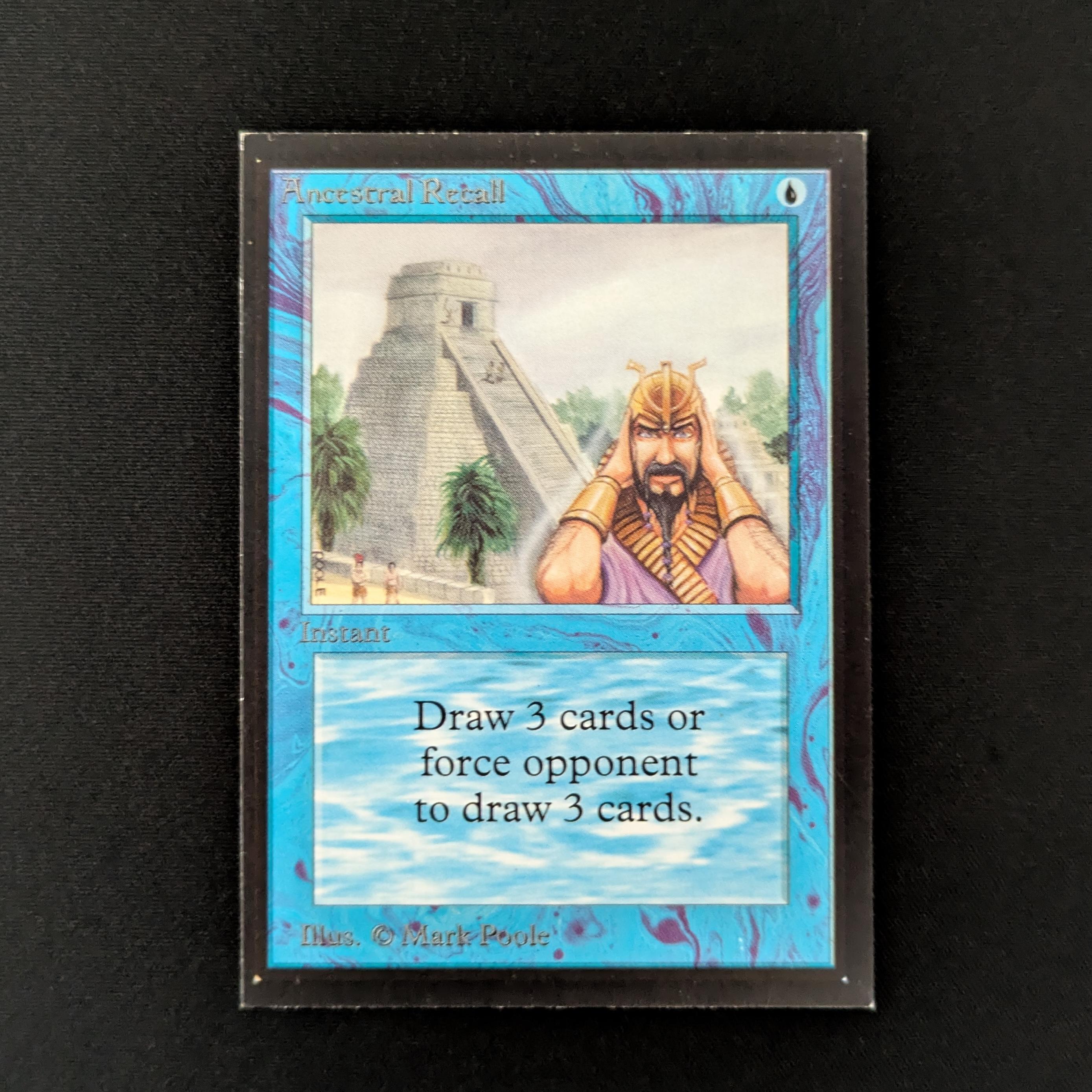 MTG Singles - Ancestral Recall - Collectors' Edition - EX - 27997