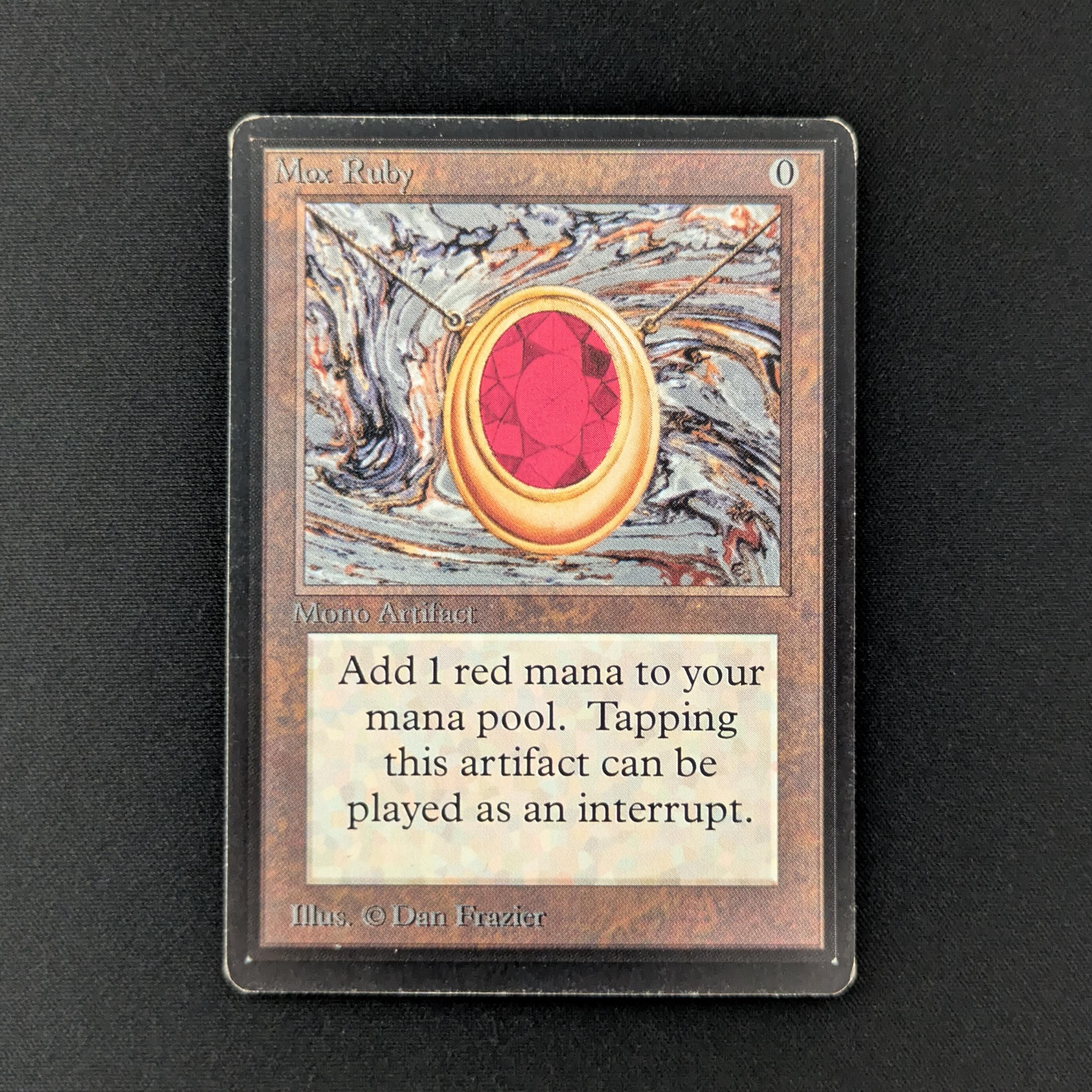 MTG Singles - Mox Ruby - Beta - GD - 28086
