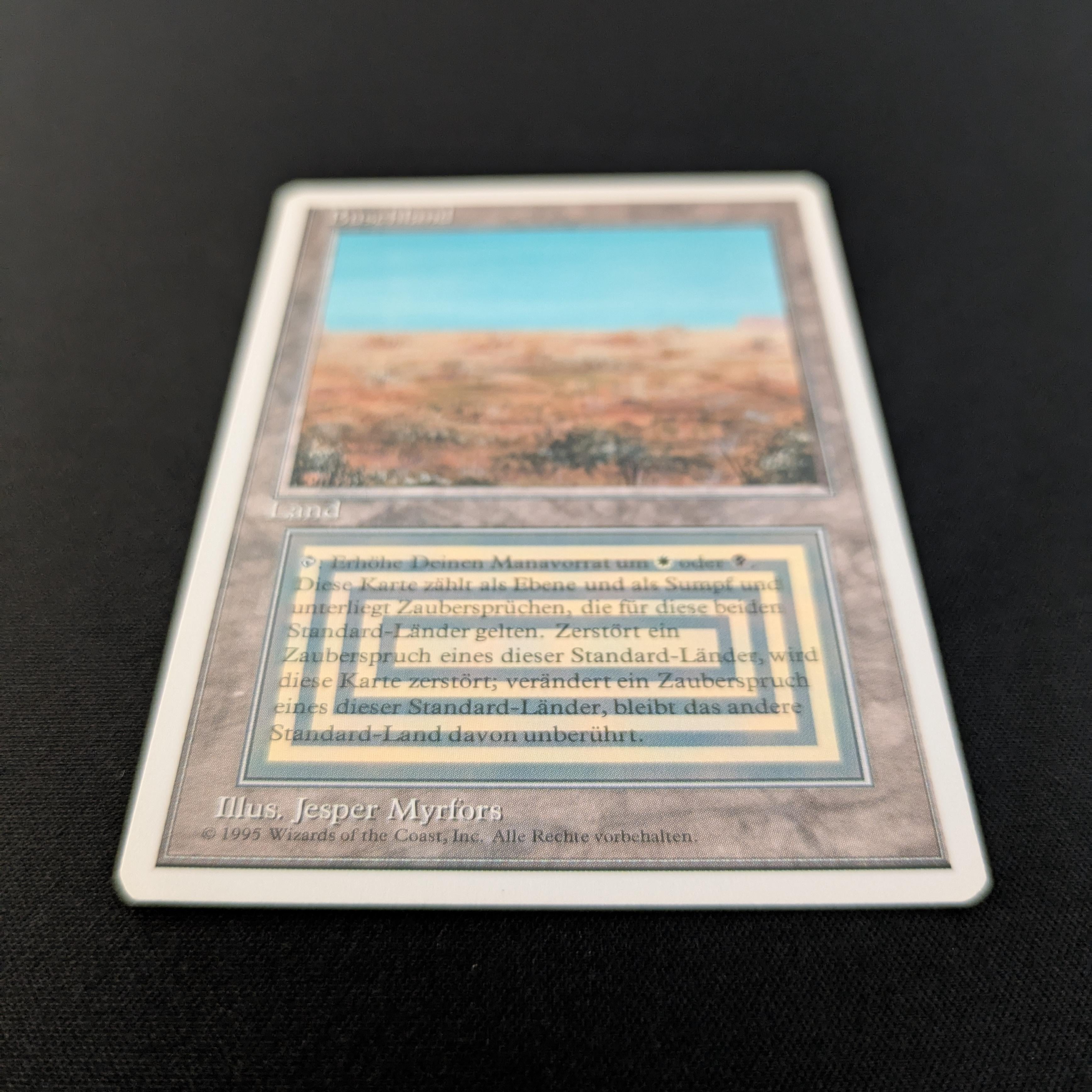 MTG Singles - Scrubland - Foreign White Bordered -