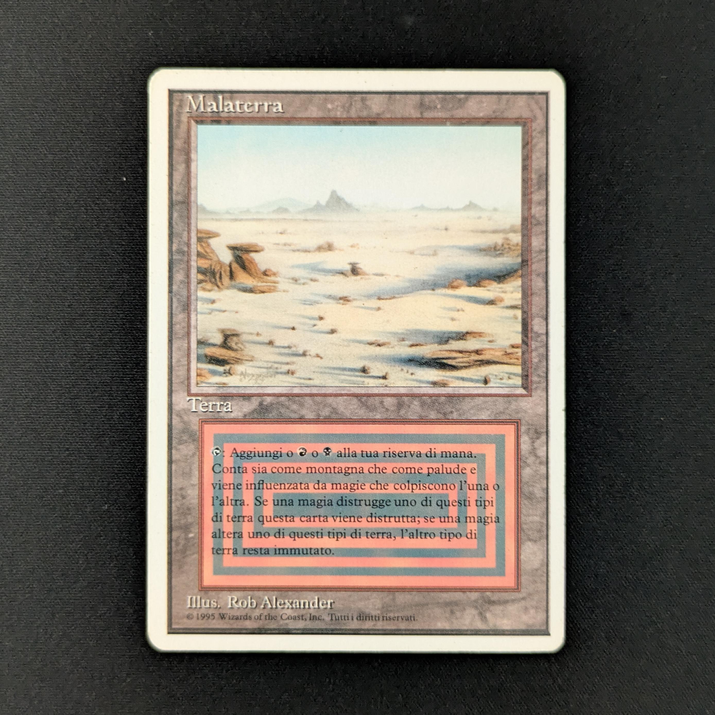 MTG Singles - Badlands - Foreign White Bordered - Italian - LP - 28154